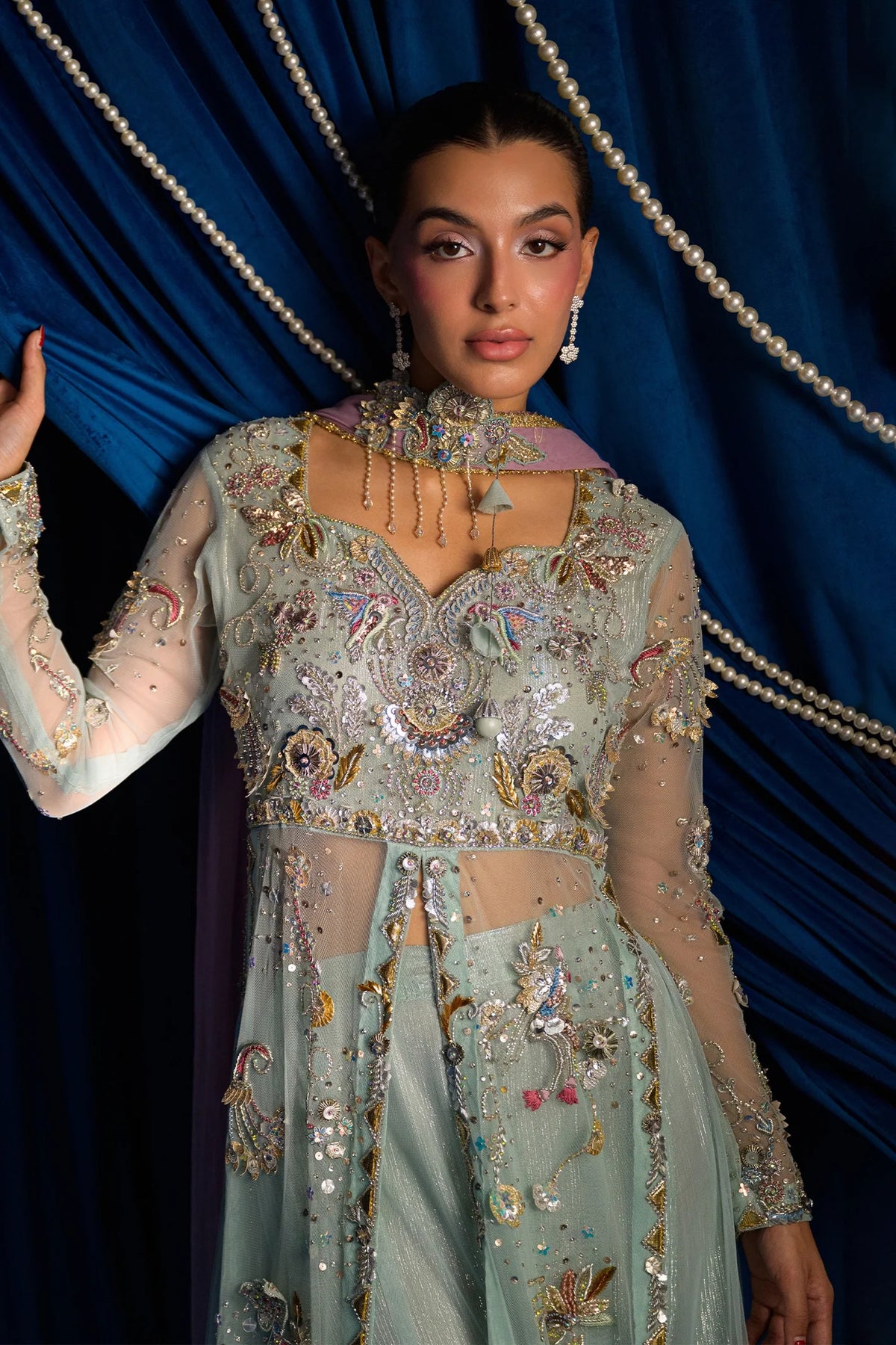 Sky Mist |  Ayra Festive Formals '26 | Flairs Studio