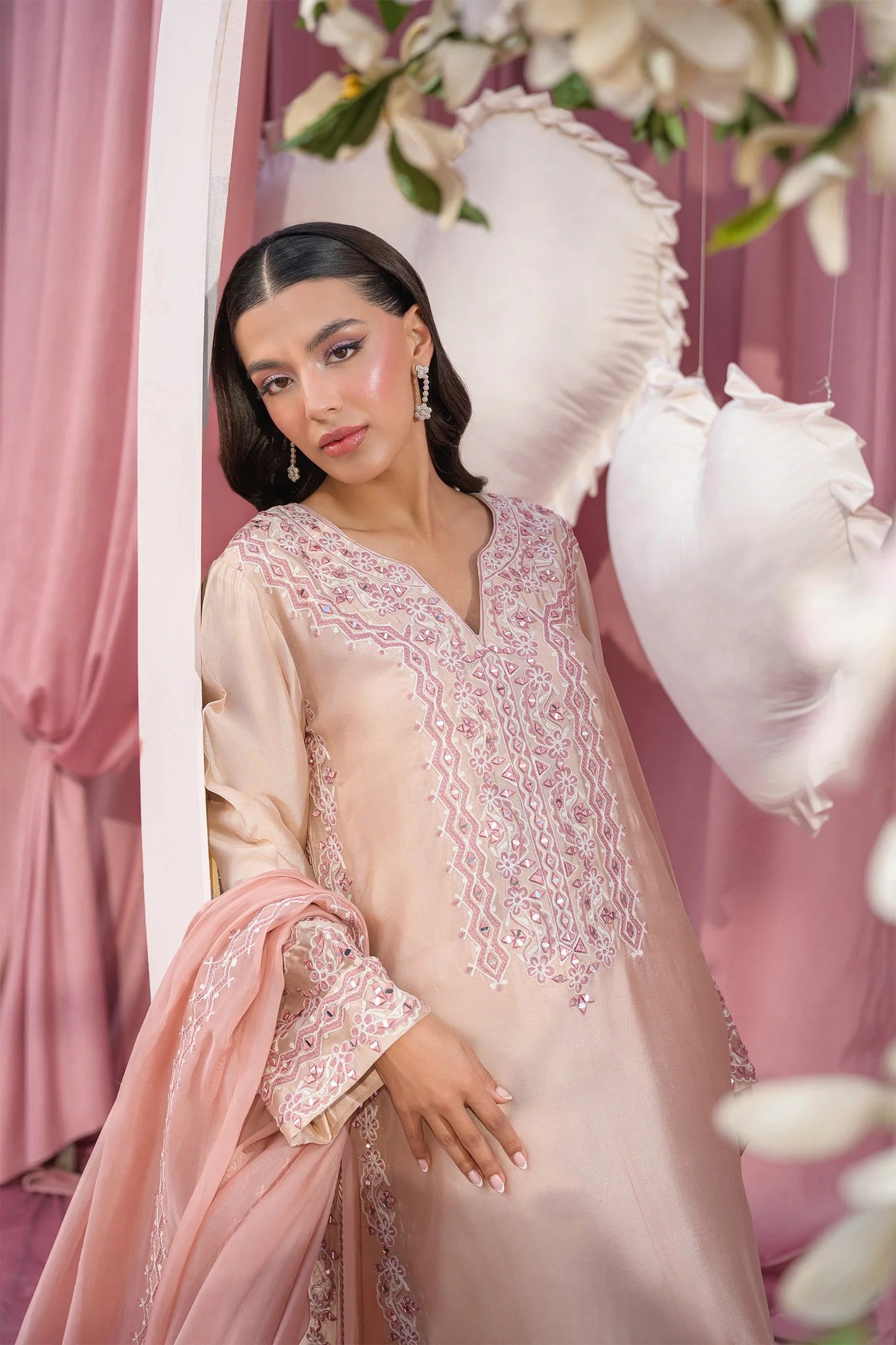 Blush Pink |  Eid Duo '26 | Flairs Studio