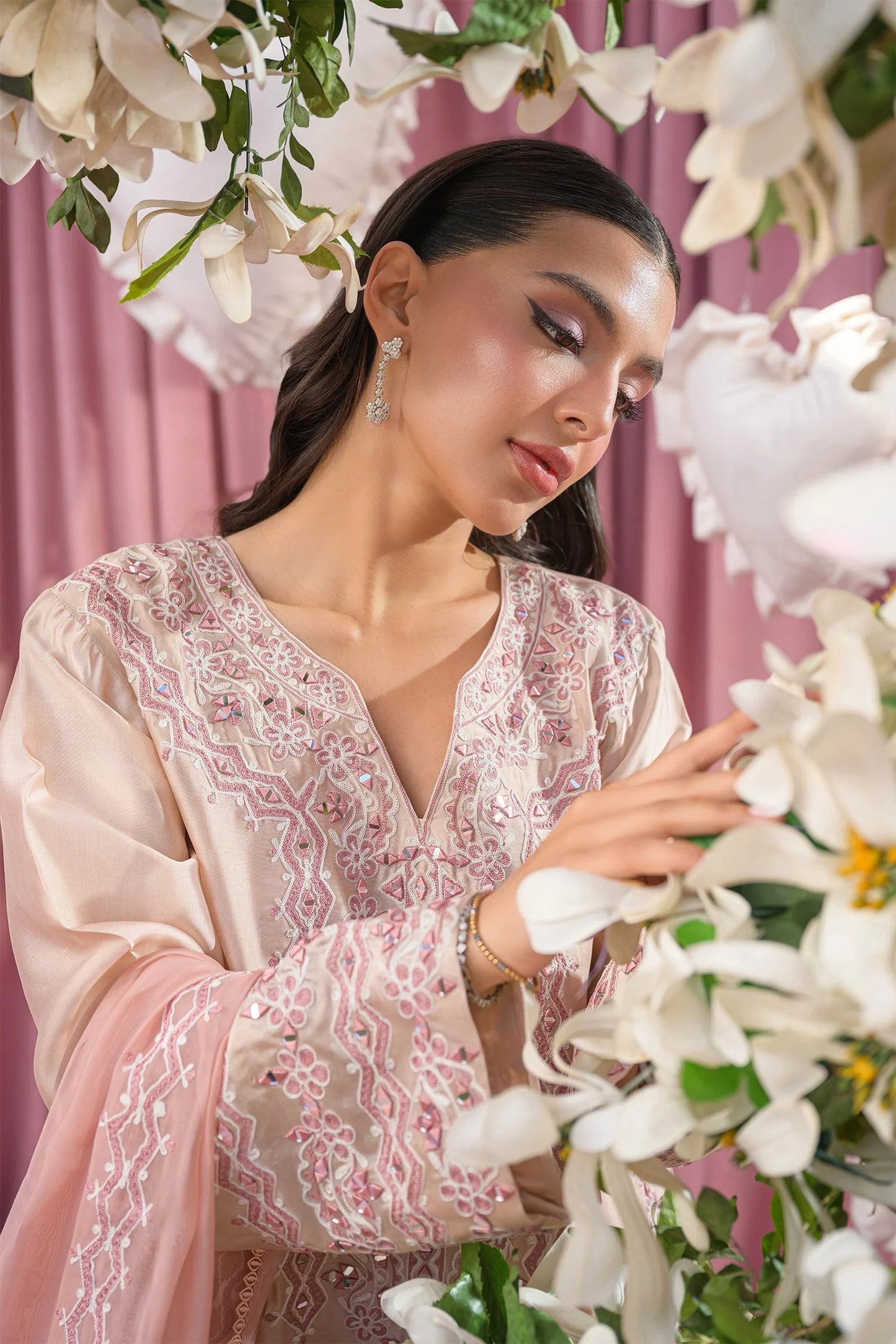 Blush Pink |  Eid Duo '26 | Flairs Studio