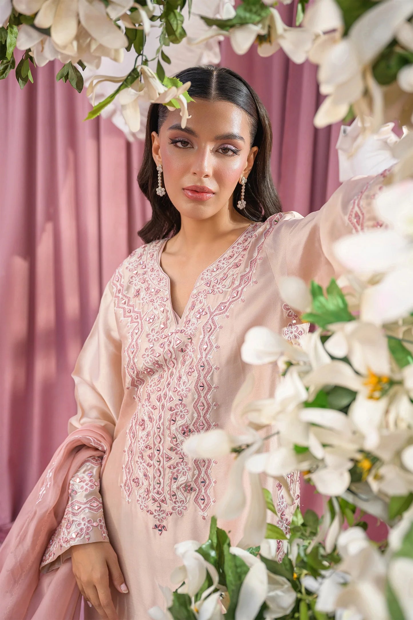 Blush Pink |  Eid Duo '26 | Flairs Studio