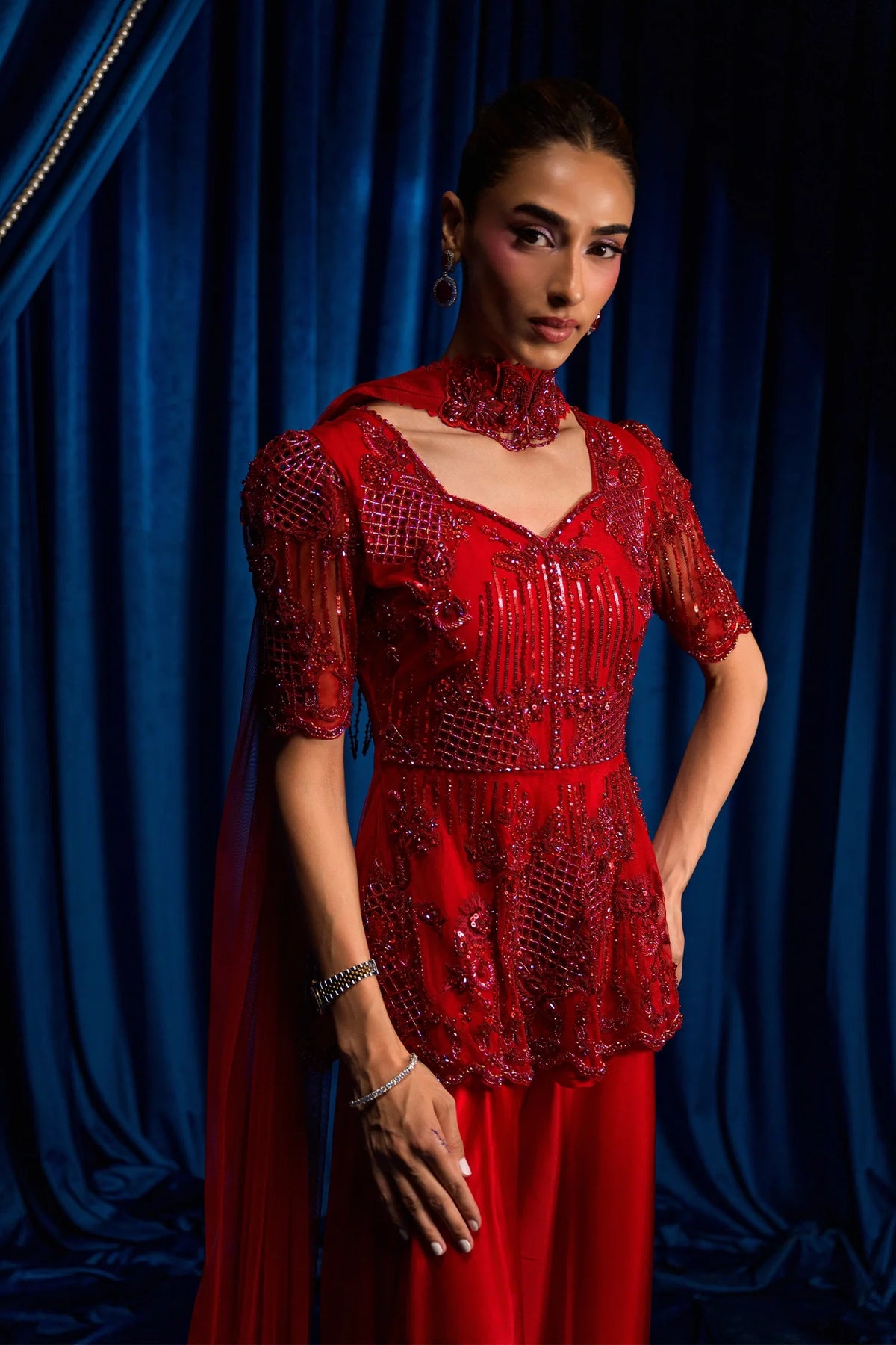 Ruby Rouge |  Ayra Festive Formals '26 | Flairs Studio