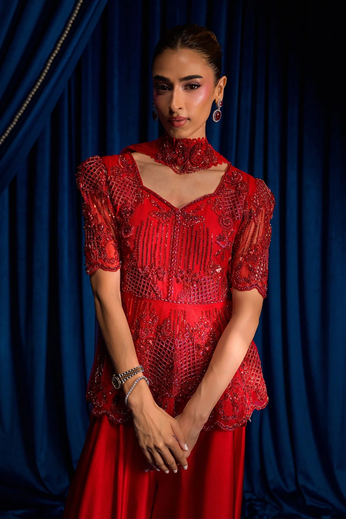 Ruby Rouge |  Ayra Festive Formals '26 | Flairs Studio