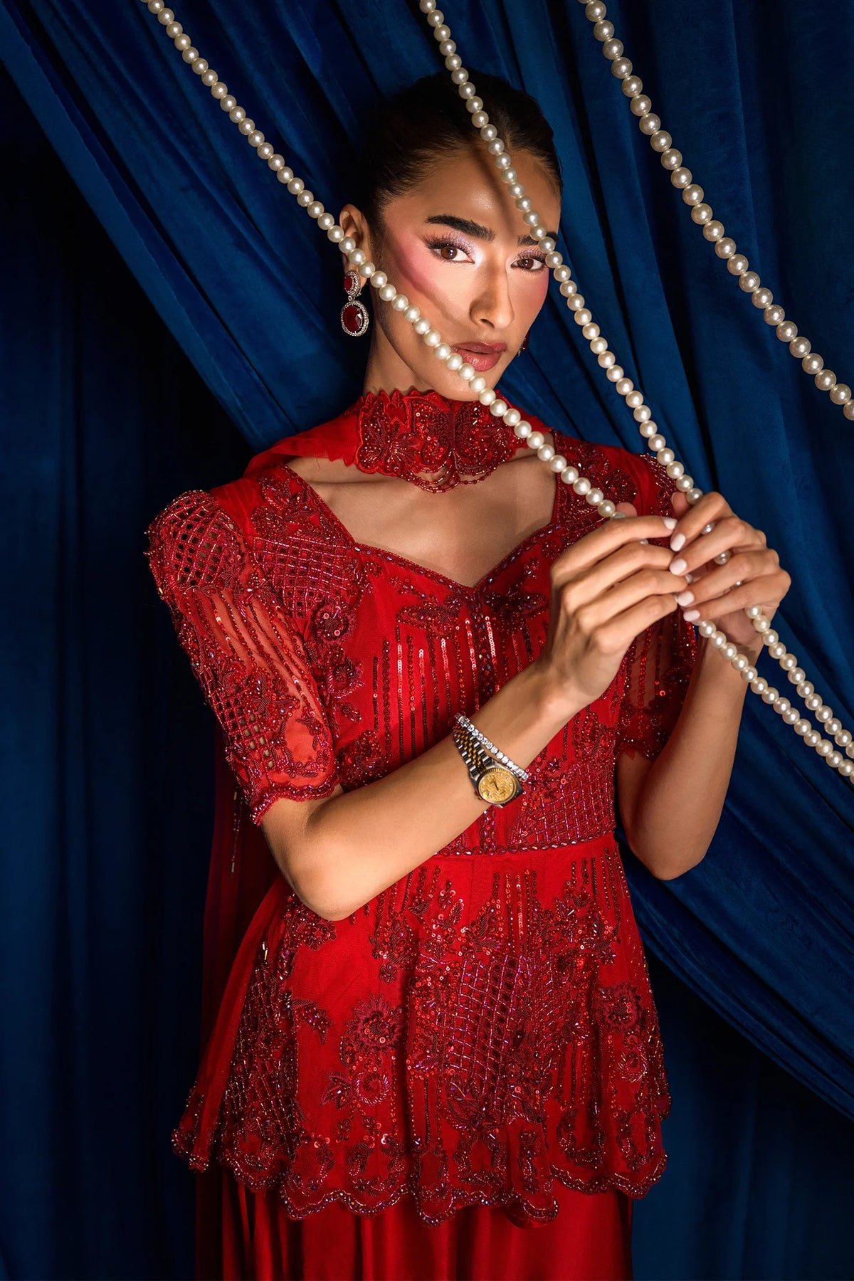 Ruby Rouge |  Ayra Festive Formals '26 | Flairs Studio
