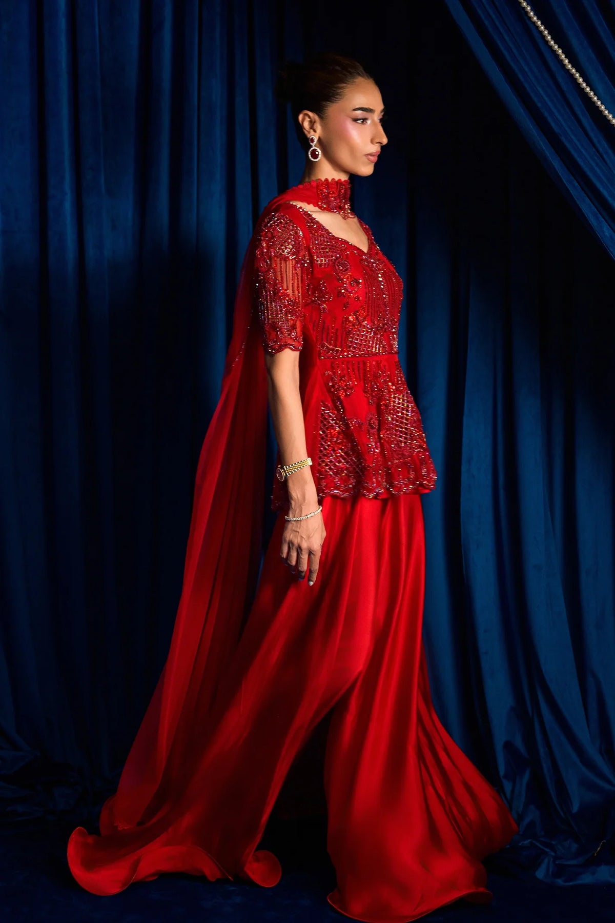 Ruby Rouge |  Ayra Festive Formals '26 | Flairs Studio