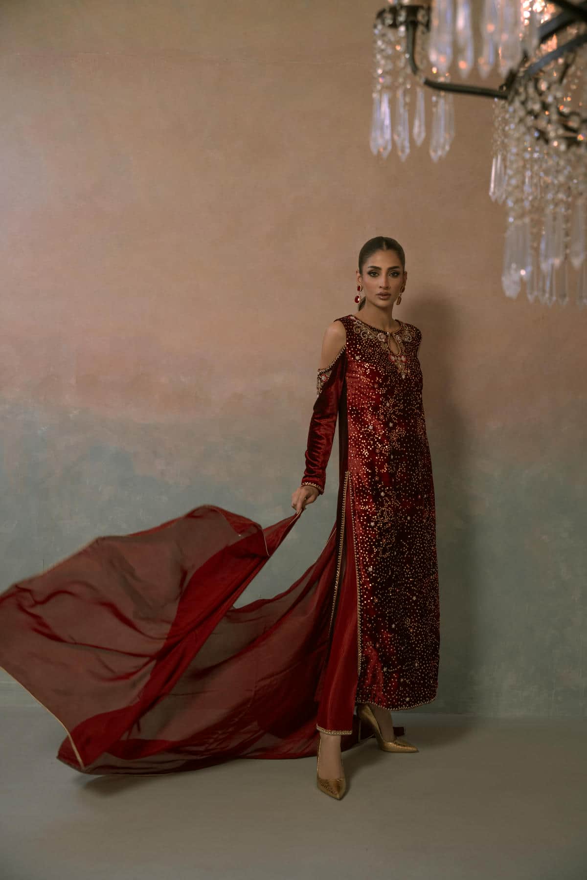 CRIMSON HOUR | Velvet Archives | Ayesha Somaya