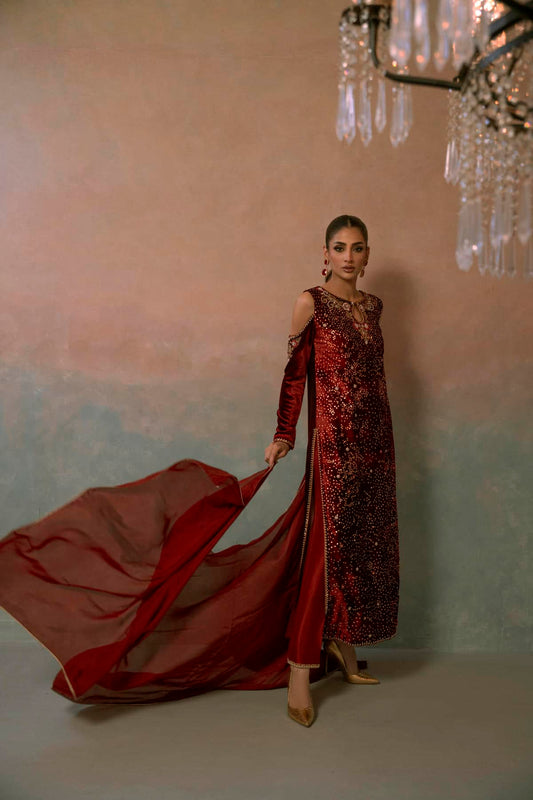 CRIMSON HOUR | Velvet Archives | Ayesha Somaya