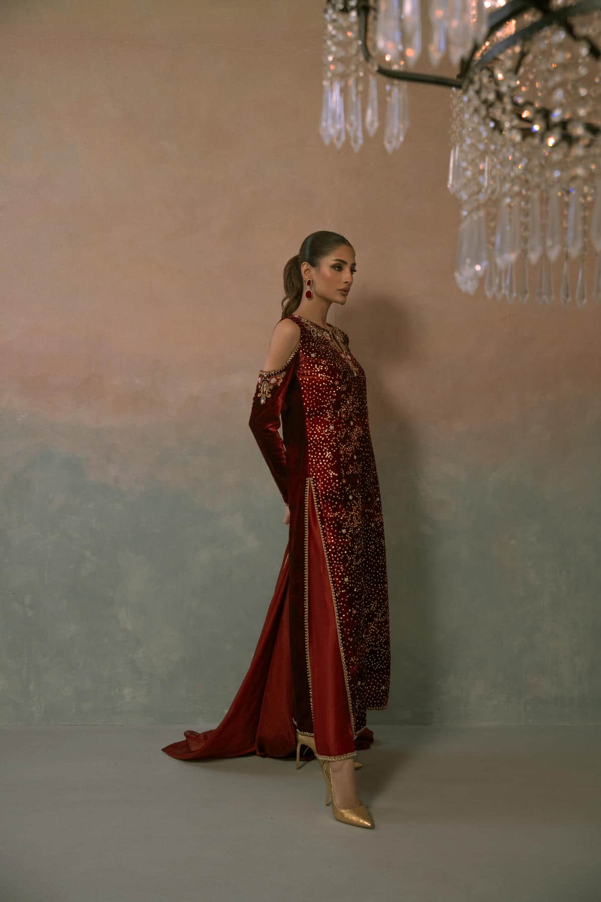 CRIMSON HOUR | Velvet Archives | Ayesha Somaya