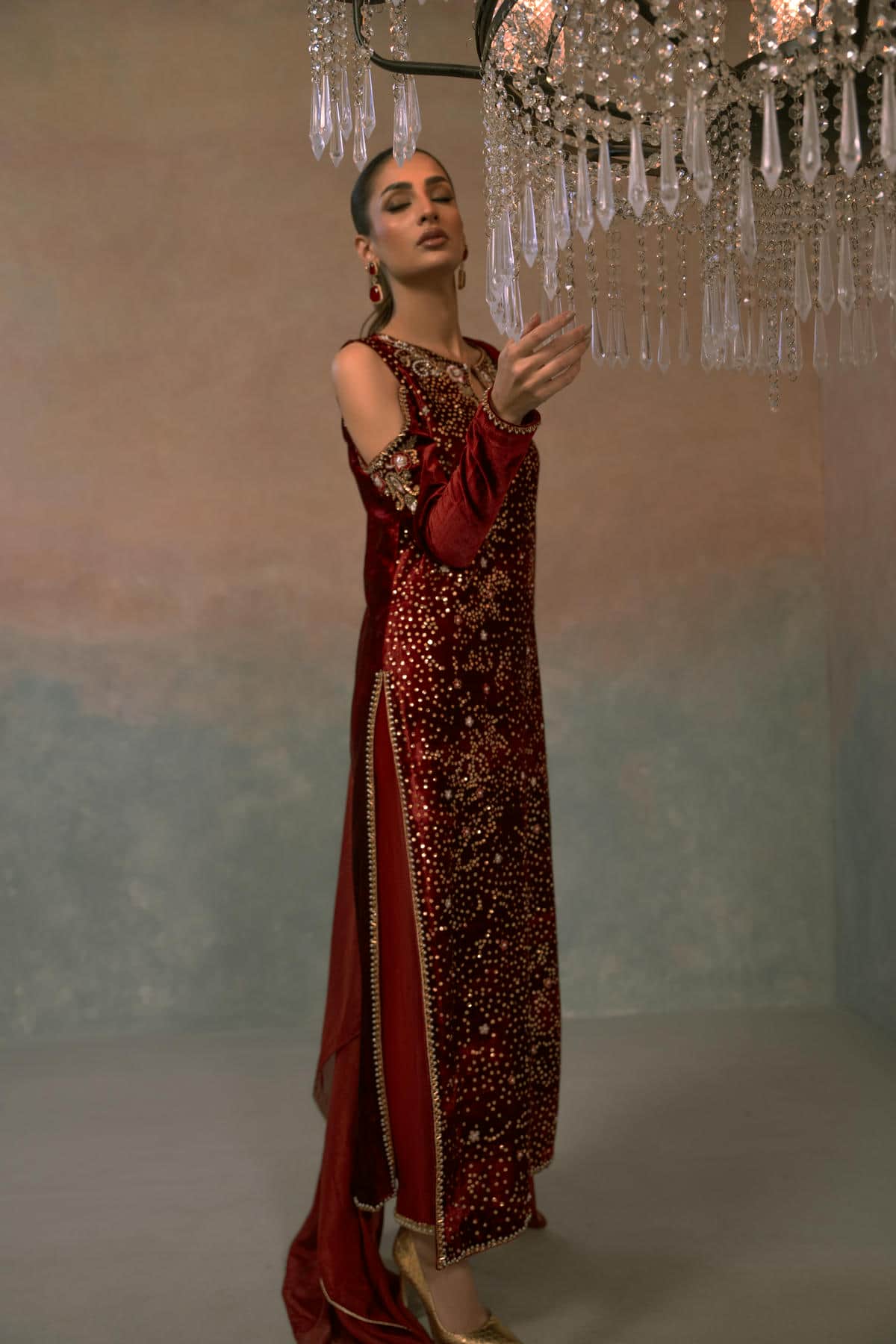 CRIMSON HOUR | Velvet Archives | Ayesha Somaya