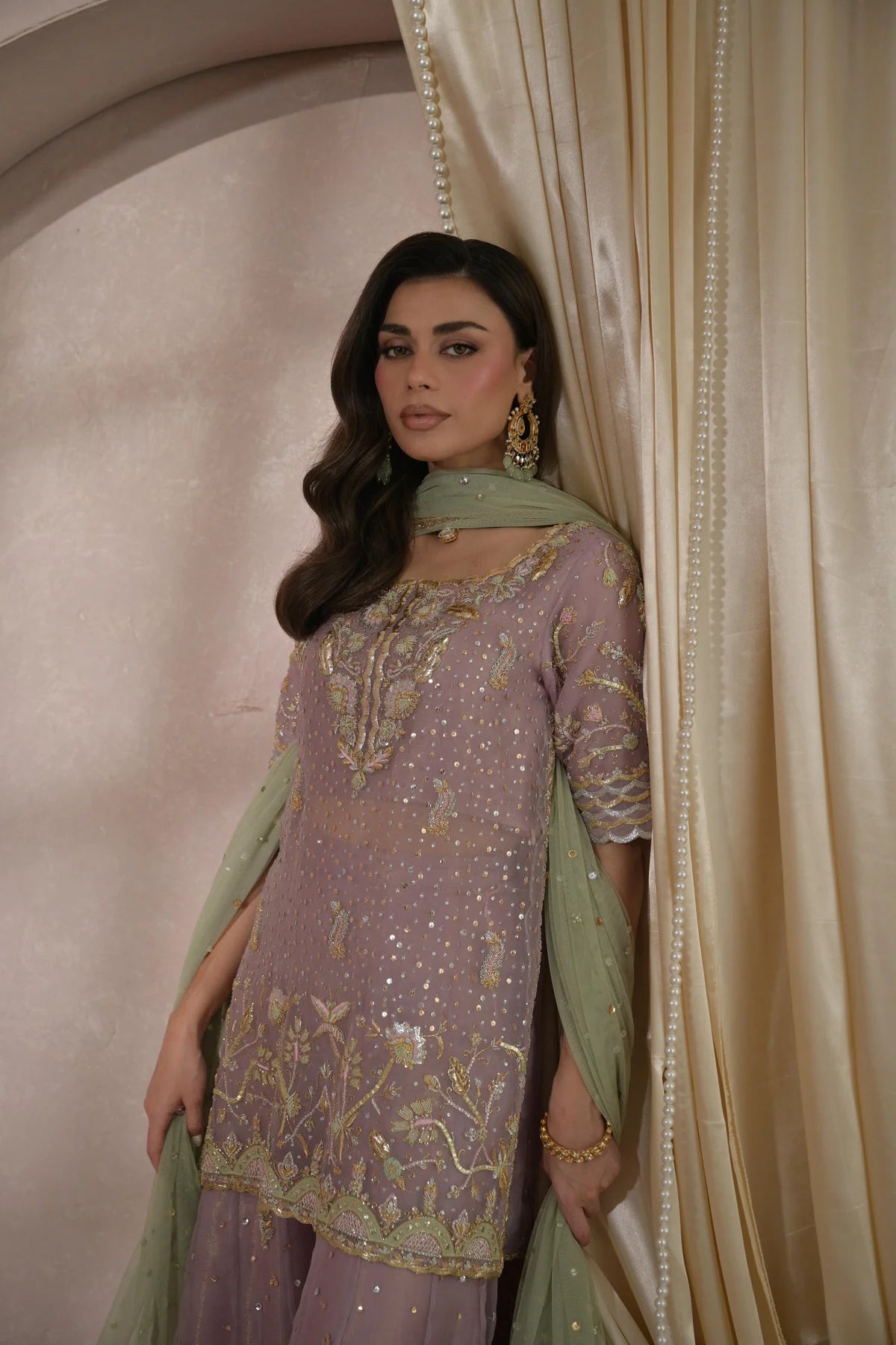 AVIA LILAC FULL SET | ZEINA FESTIVE FORMALS | NIMRAH HAFSA