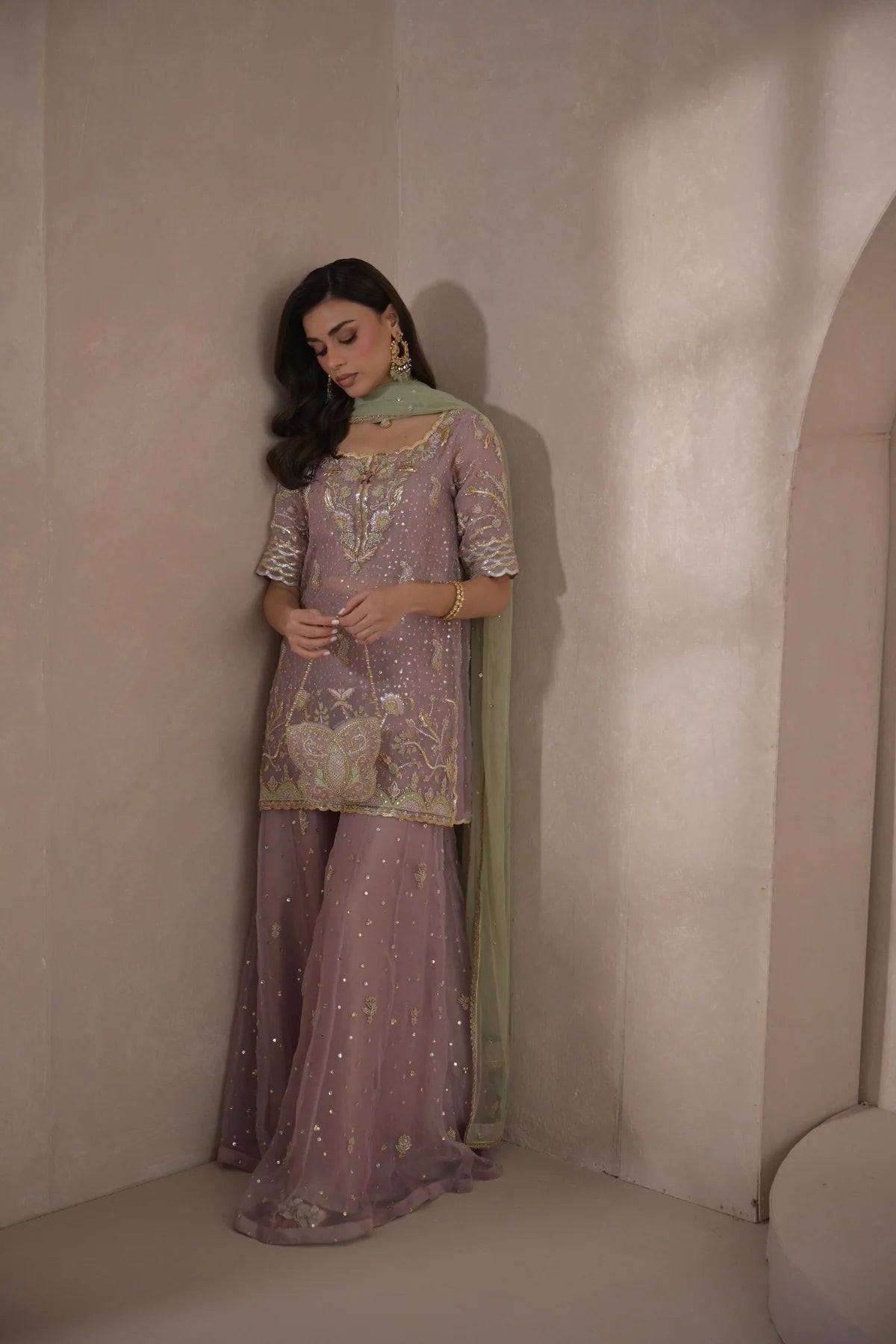 AVIA LILAC FULL SET | ZEINA FESTIVE FORMALS | NIMRAH HAFSA