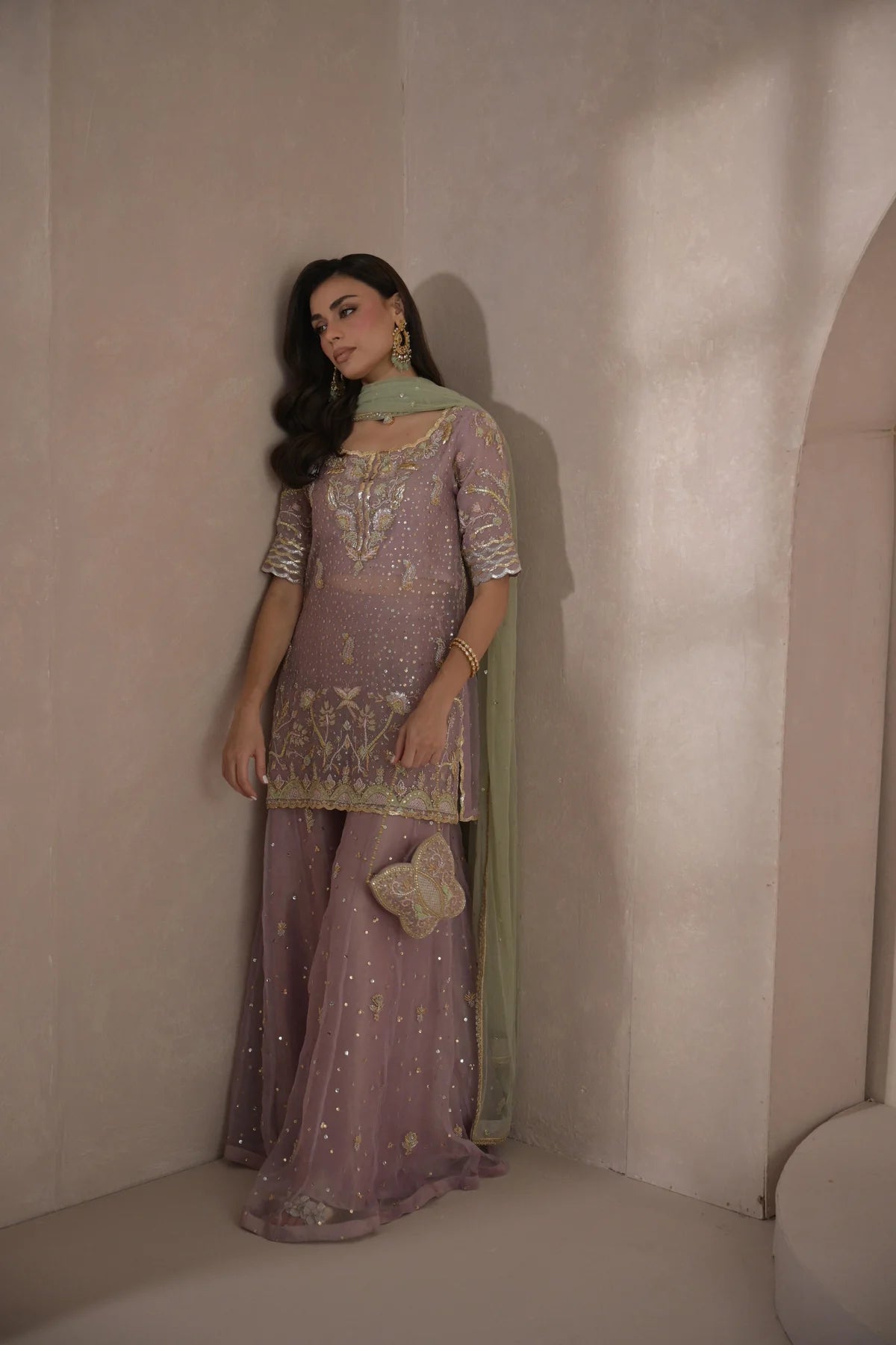 AVIA LILAC FULL SET | ZEINA FESTIVE FORMALS | NIMRAH HAFSA