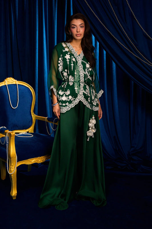 Emerald Crumble |  Ayra Festive Formals '26 | Flairs Studio