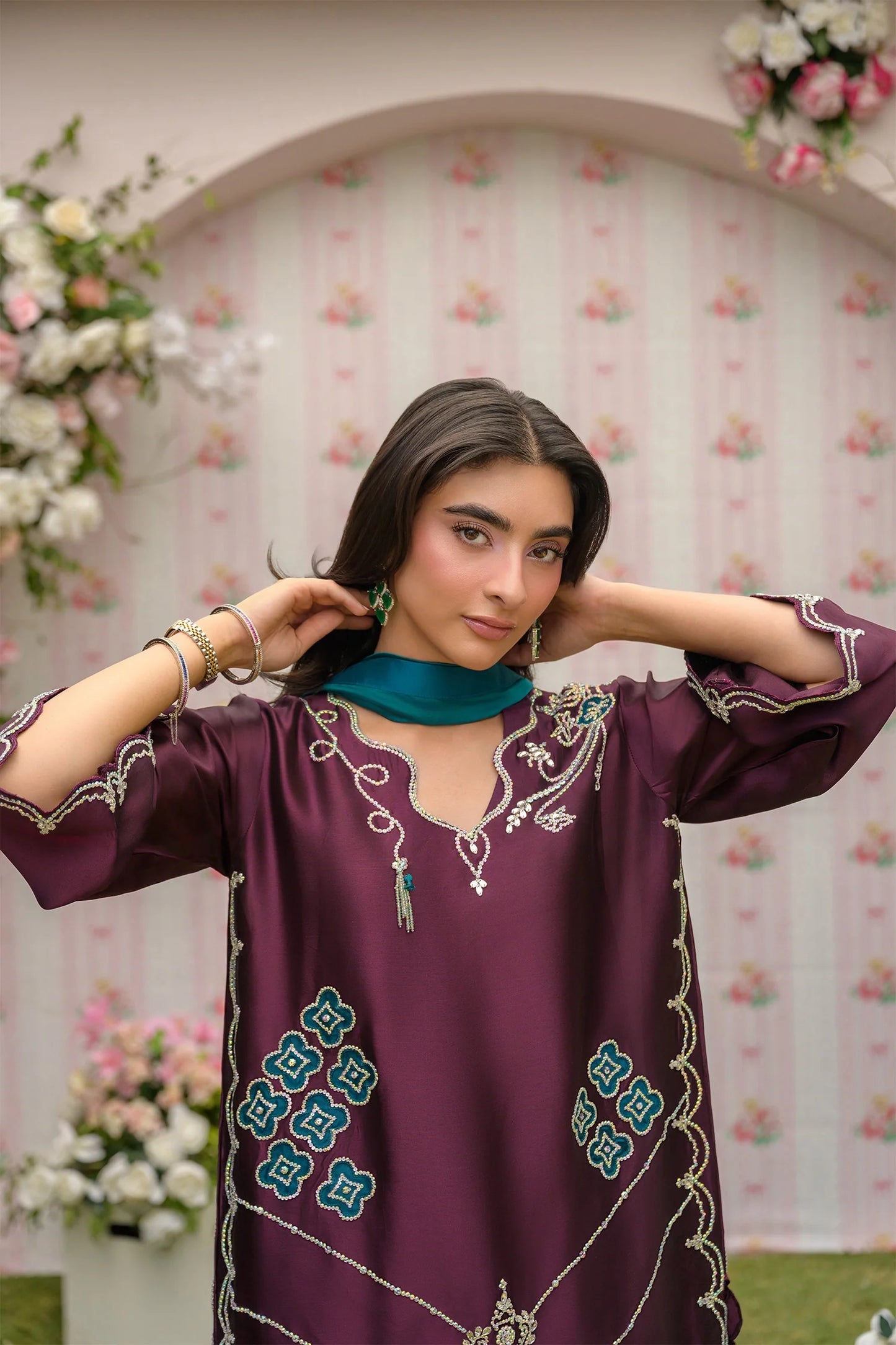 Raspberry Jam |  Siara Eid Luxe '26 | Flairs Studio