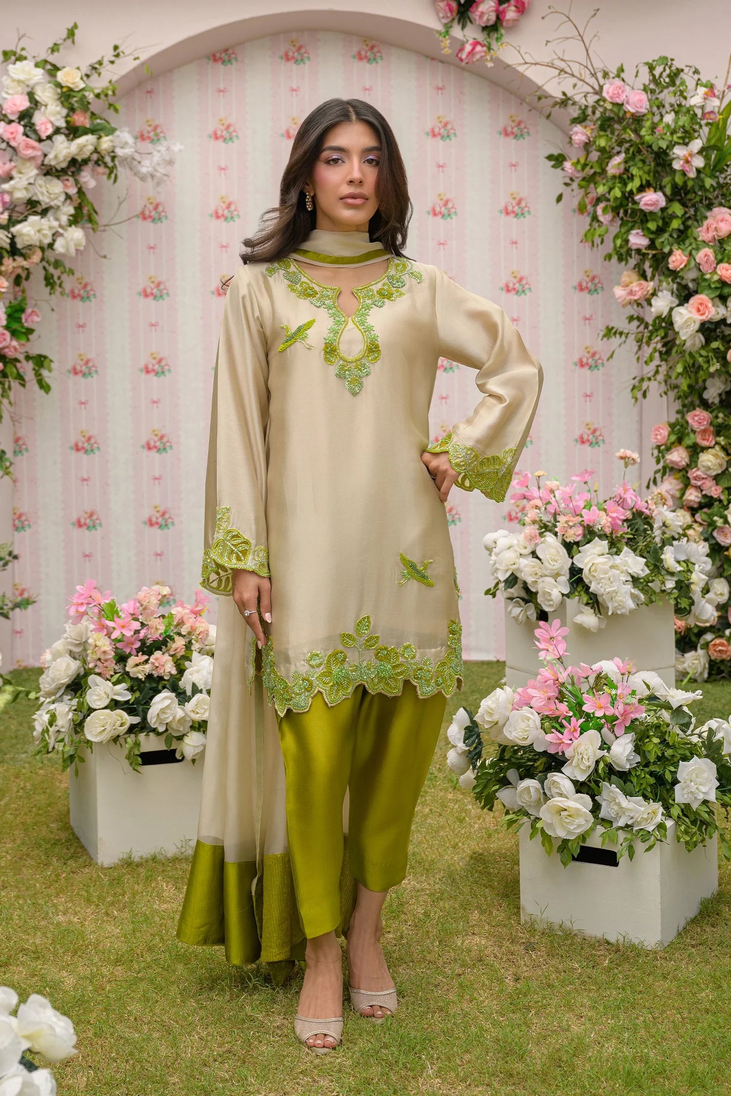 Lime |  Siara Eid Luxe '26 | Flairs Studio