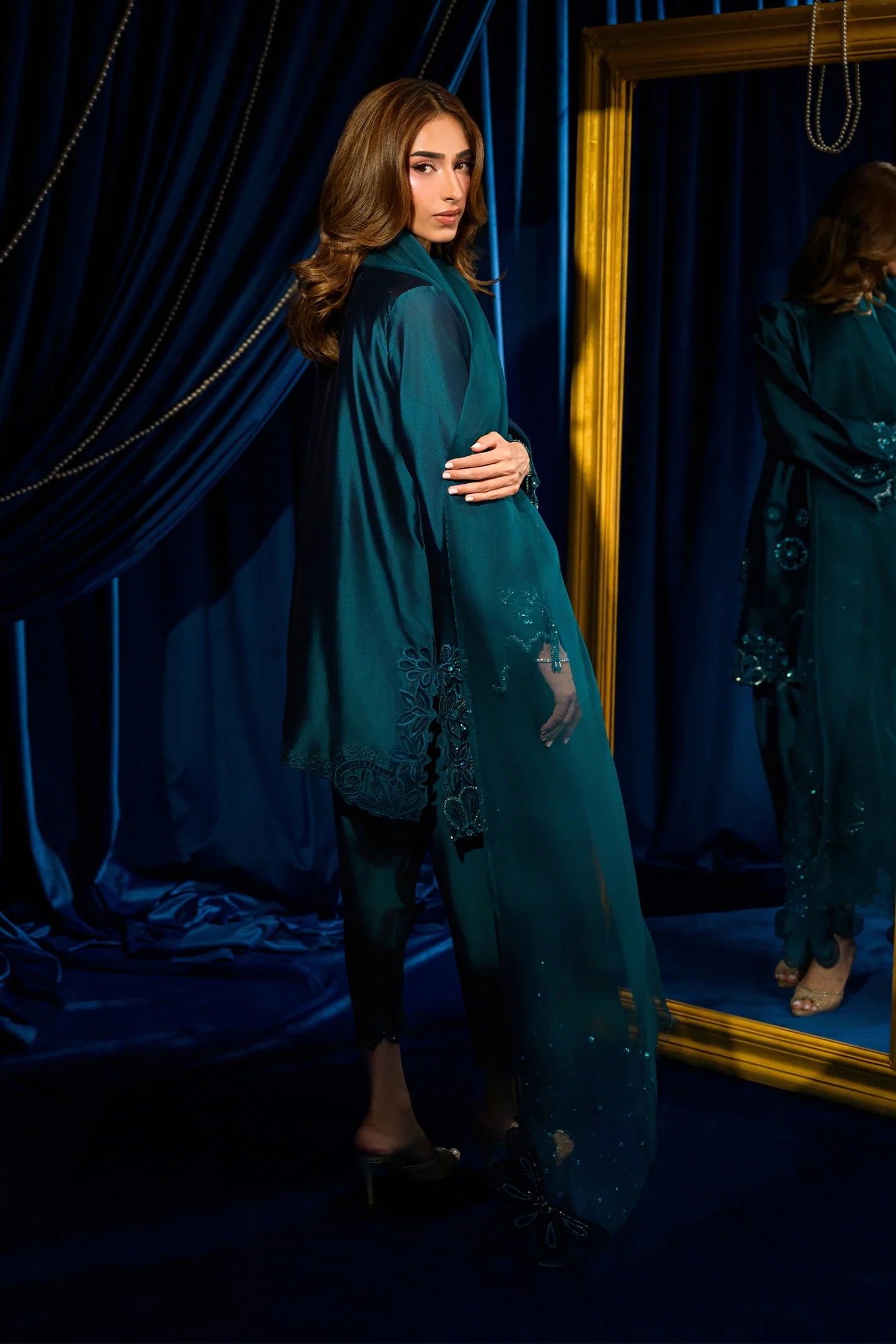 Teal Affair |  Ayra Festive Formals '26 | Flairs Studio