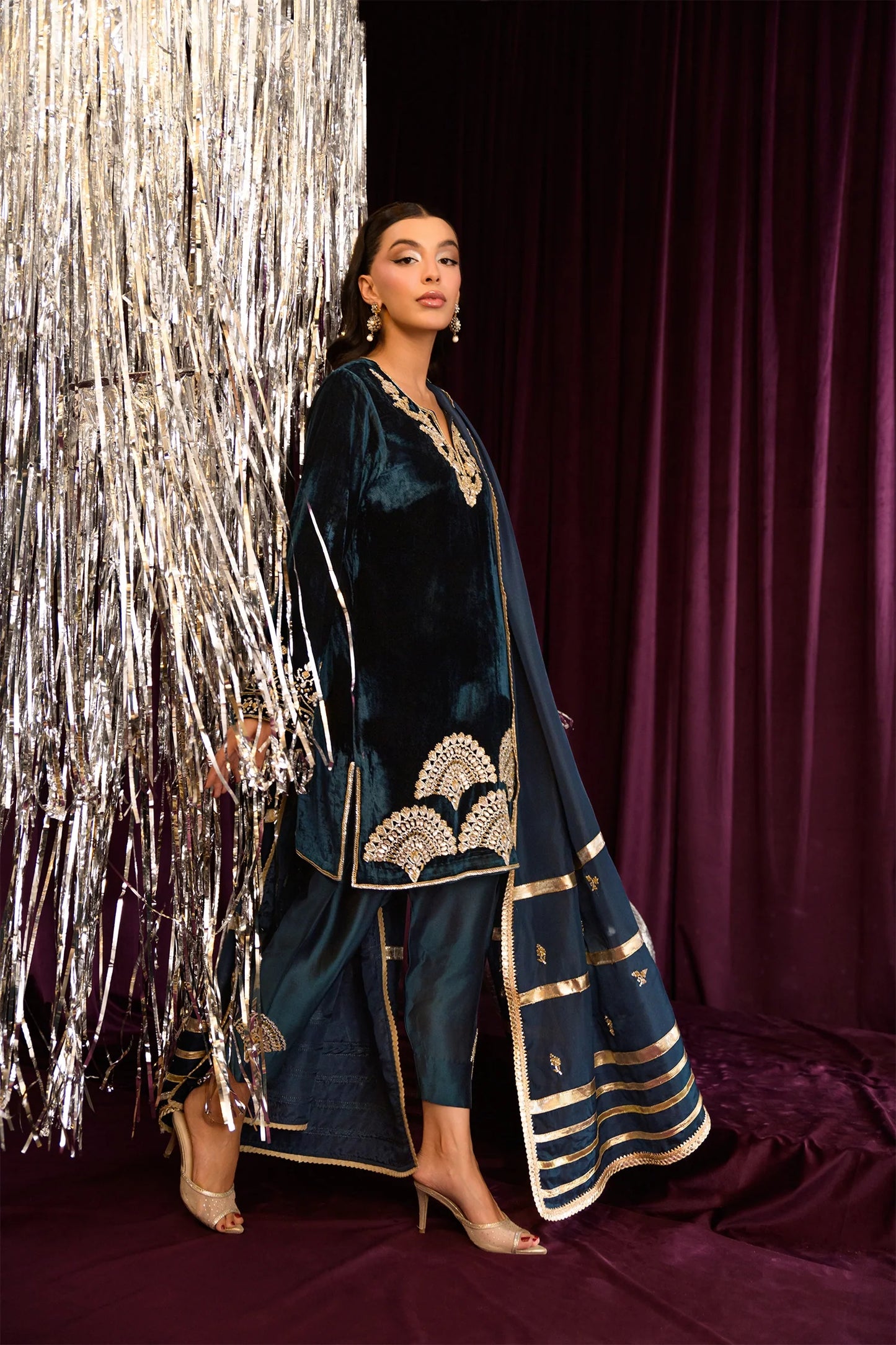 Blue Bird | Mara Velvet Luxe '25 | Flairs Studio