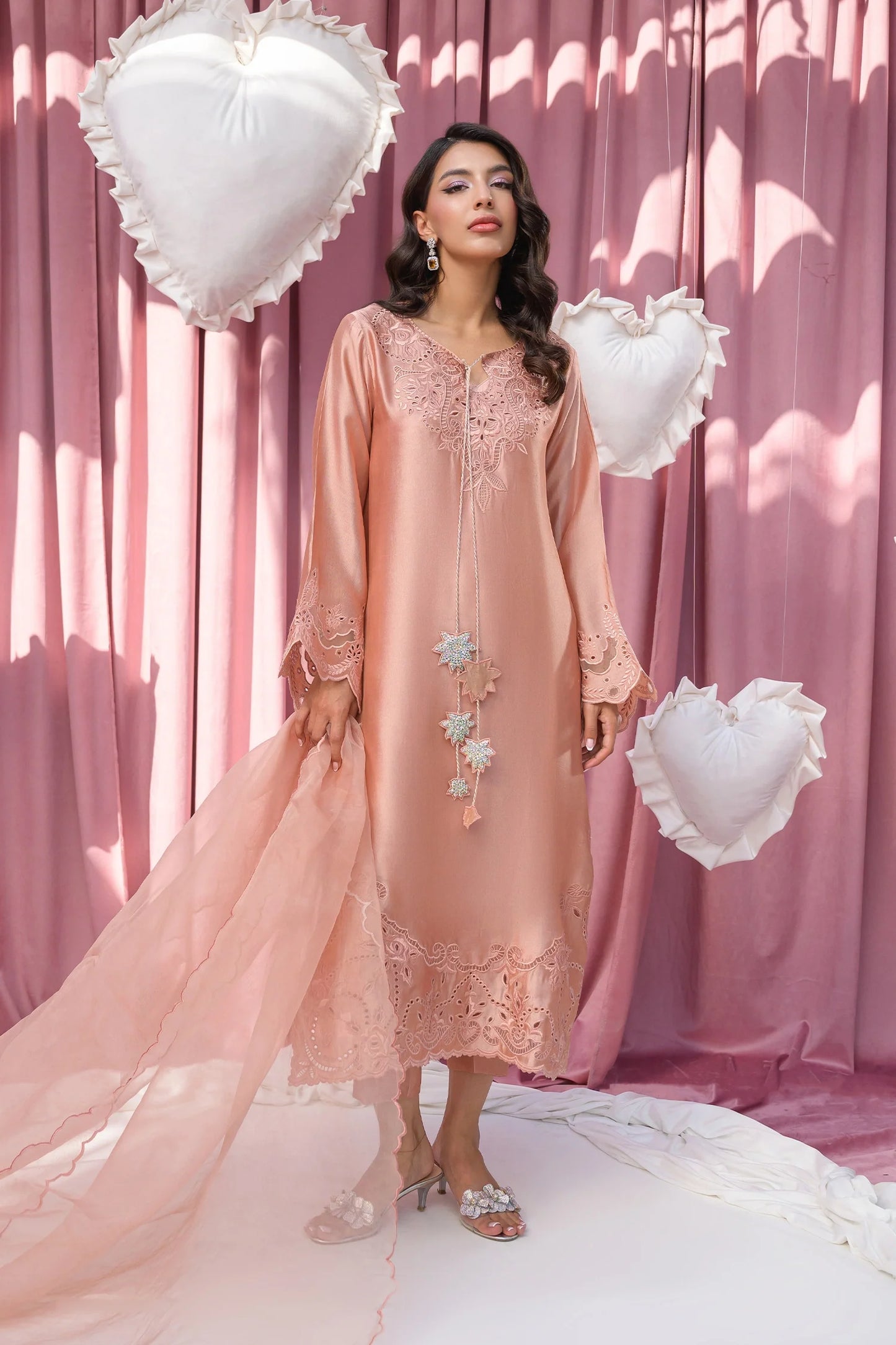 Peachy Nude |  Eid Duo '26 | Flairs Studio