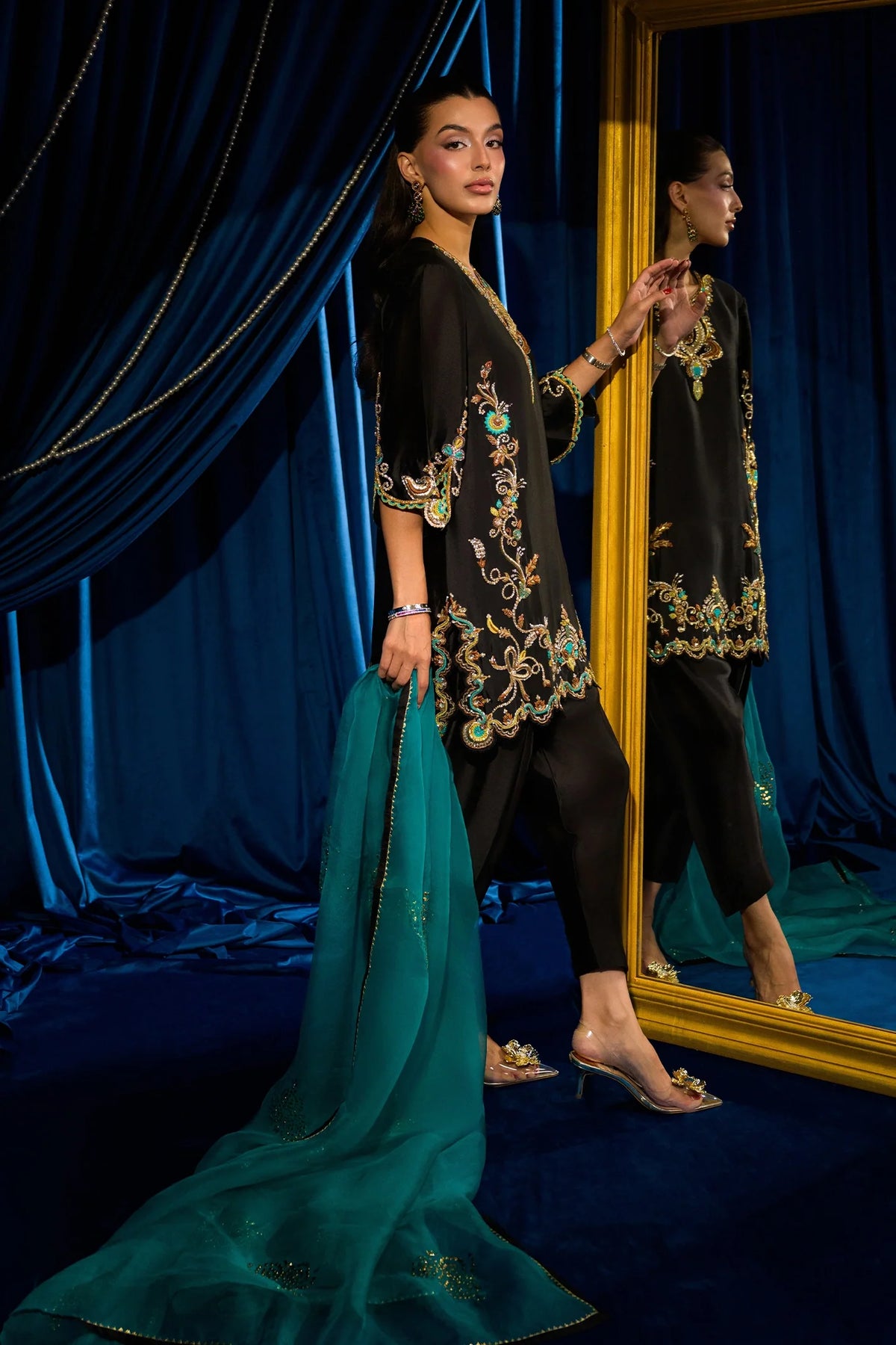 Bella Black |  Ayra Festive Formals '26 | Flairs Studio