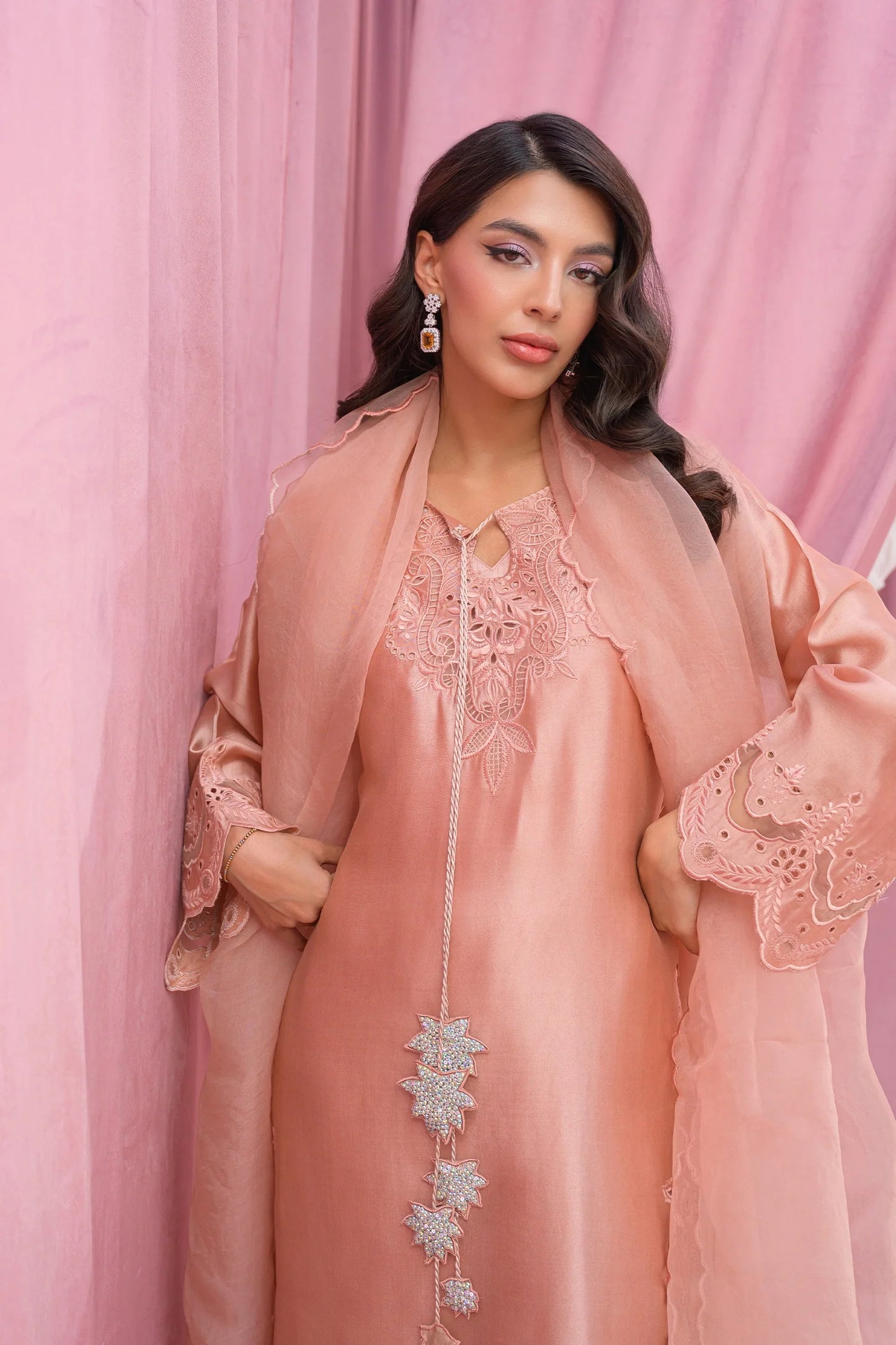 Peachy Nude |  Eid Duo '26 | Flairs Studio