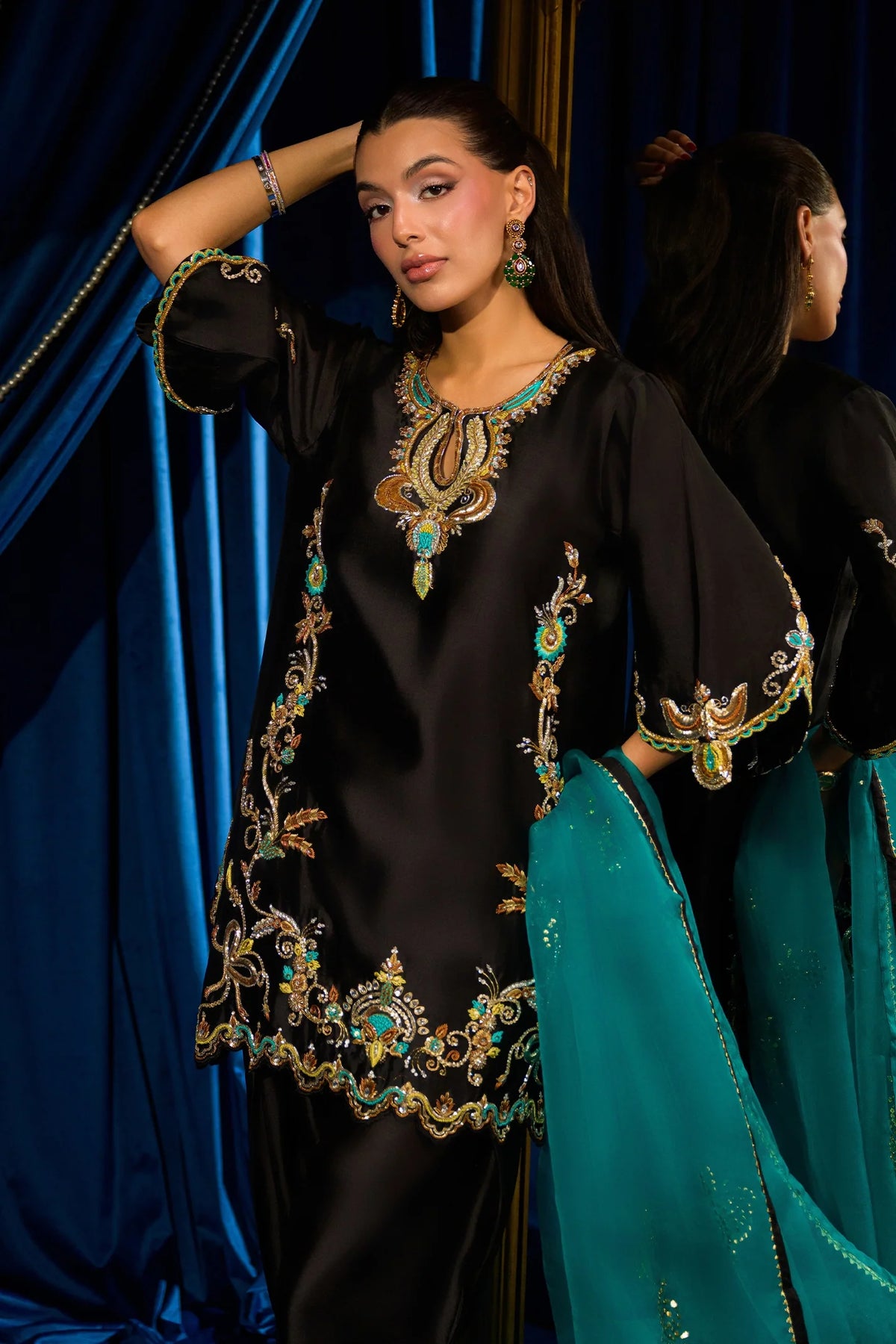Bella Black |  Ayra Festive Formals '26 | Flairs Studio