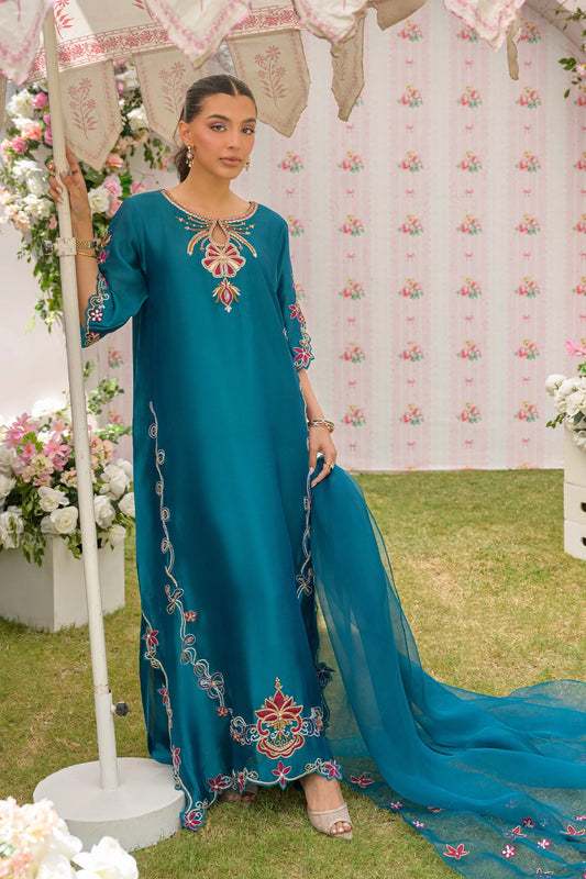 Teal Paradise |  Siara Eid Luxe '26 | Flairs Studio