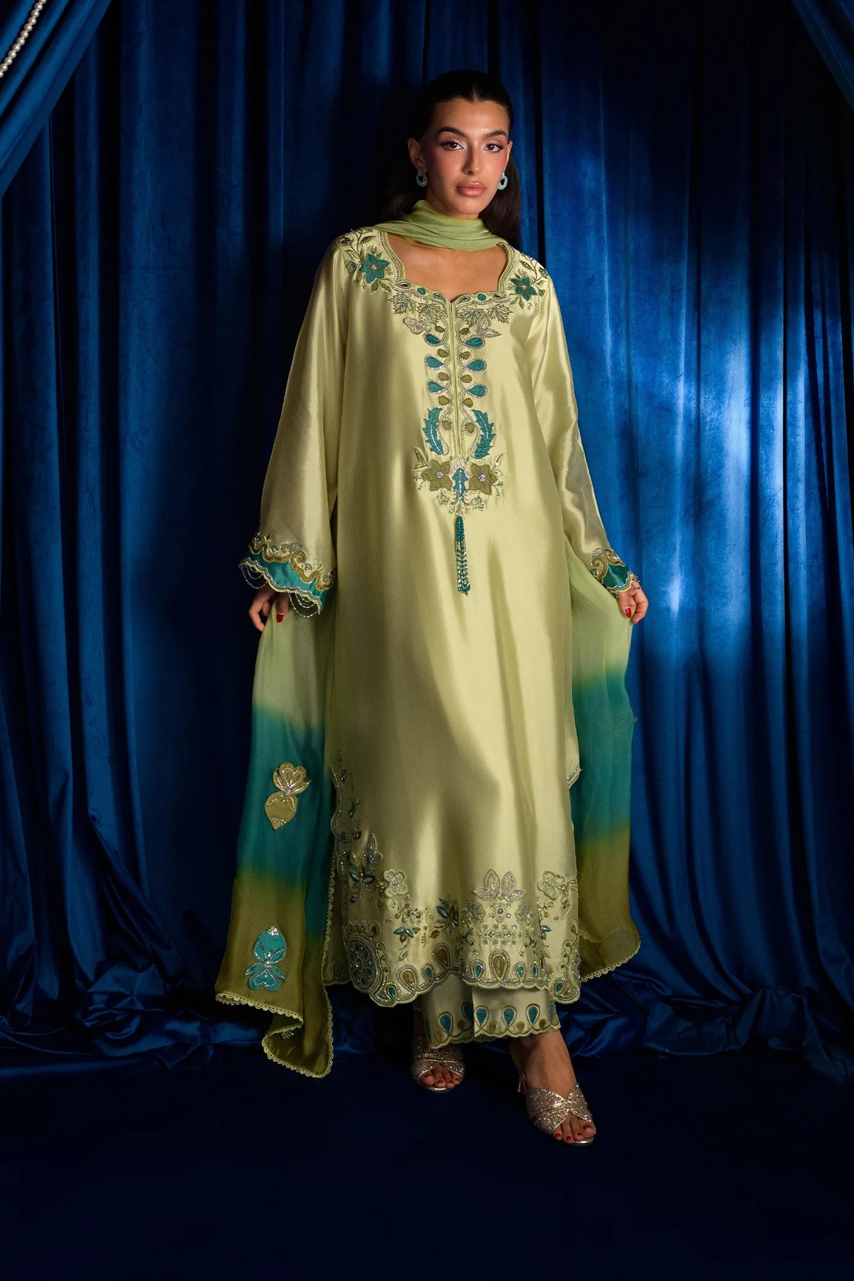 Lime Pop |  Ayra Festive Formals '26 | Flairs Studio