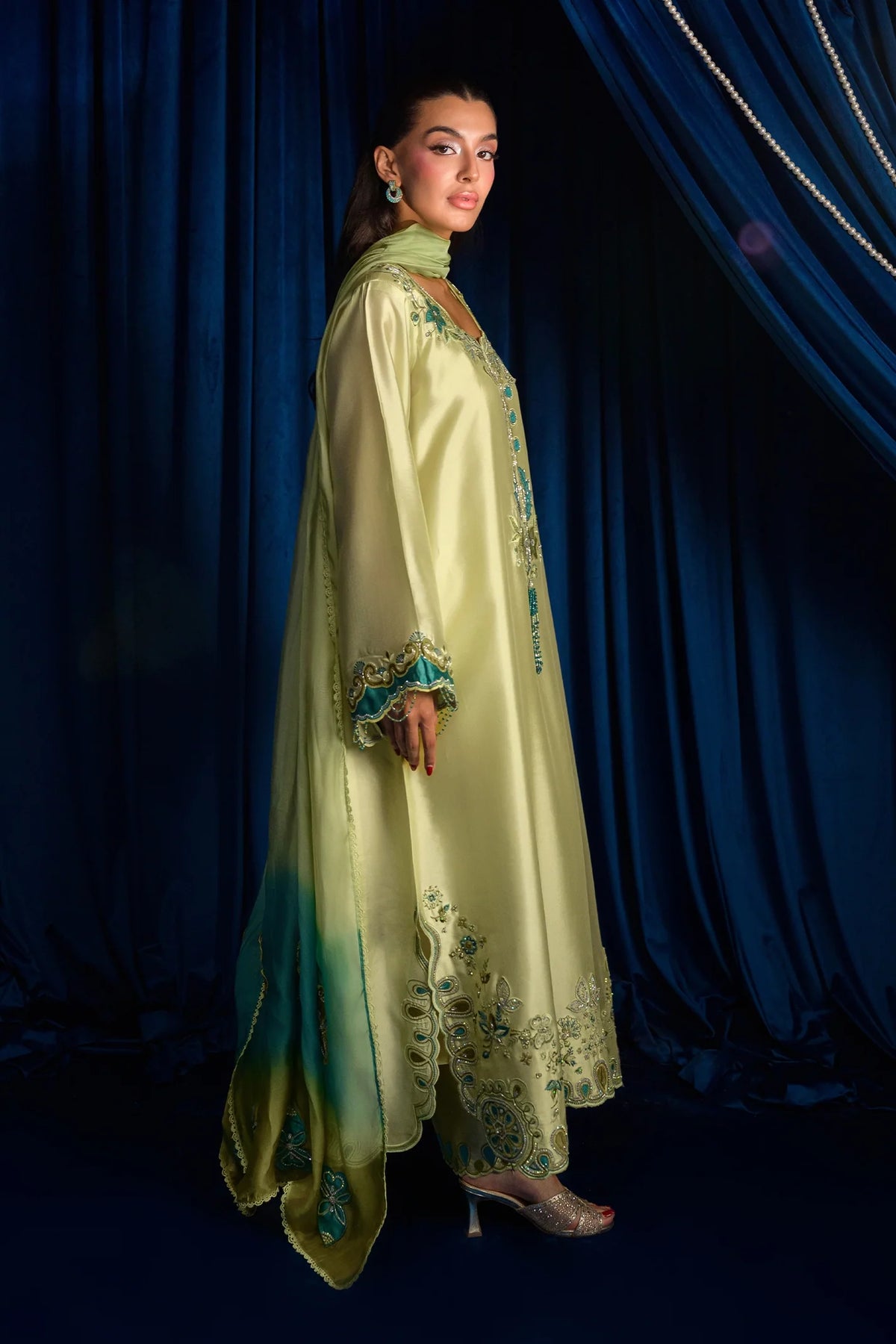 Lime Pop |  Ayra Festive Formals '26 | Flairs Studio