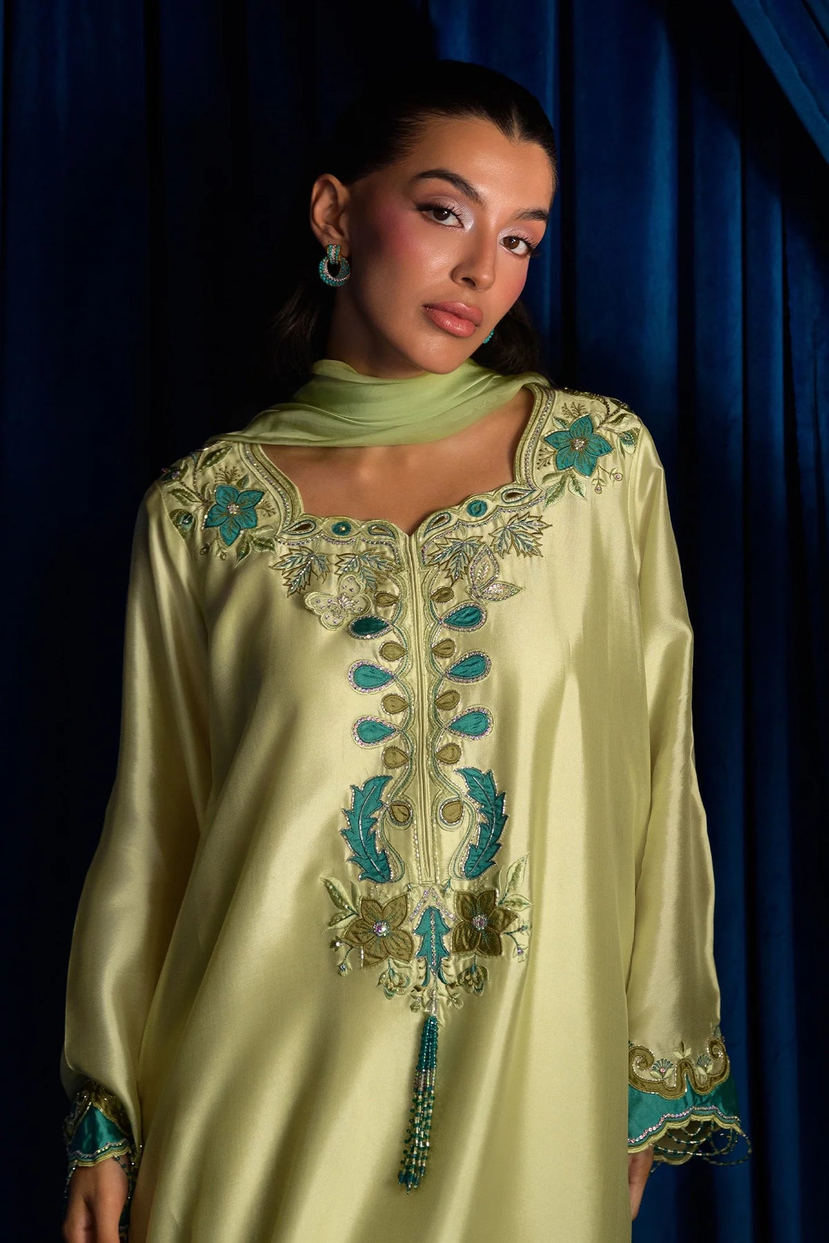 Lime Pop |  Ayra Festive Formals '26 | Flairs Studio