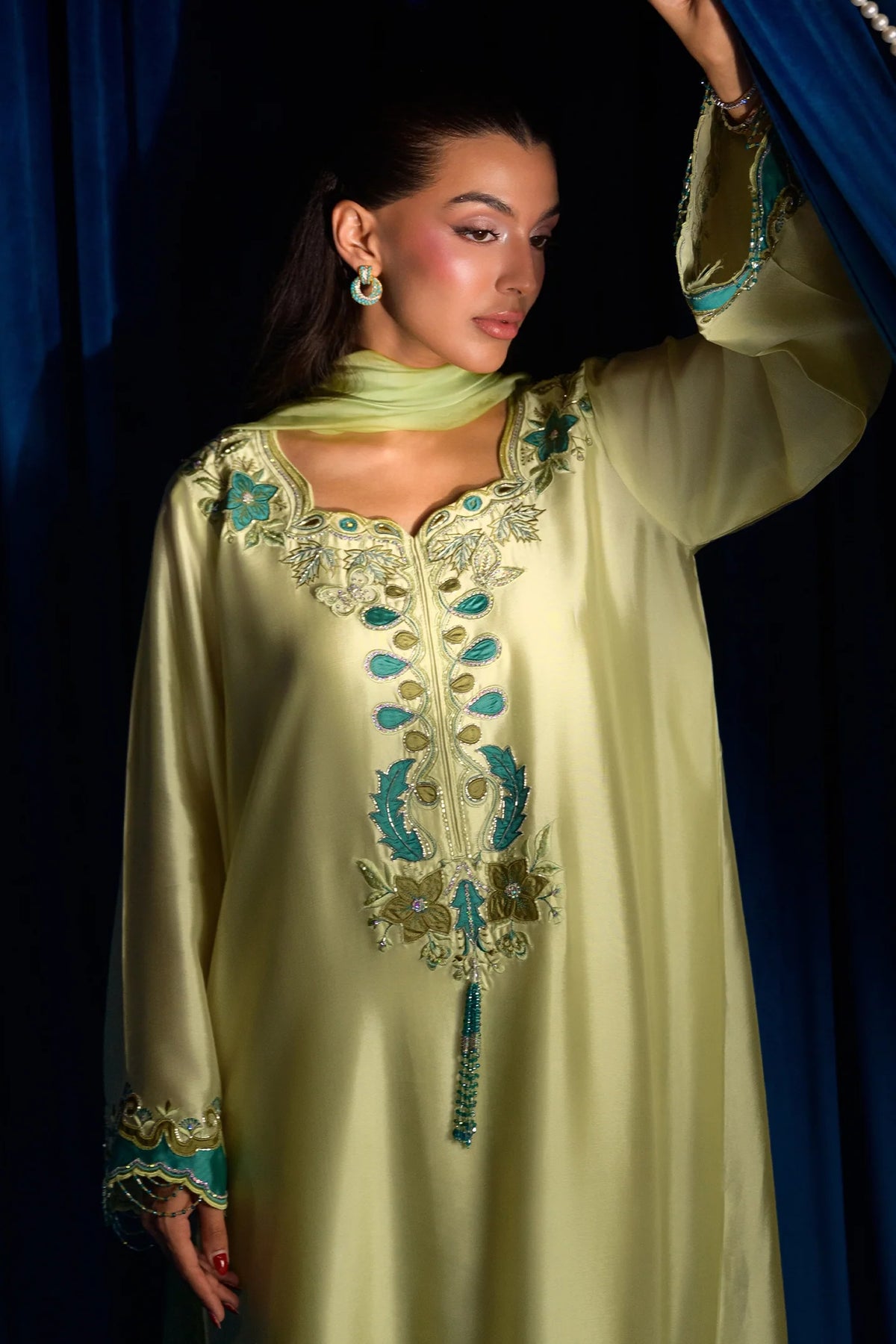 Lime Pop |  Ayra Festive Formals '26 | Flairs Studio