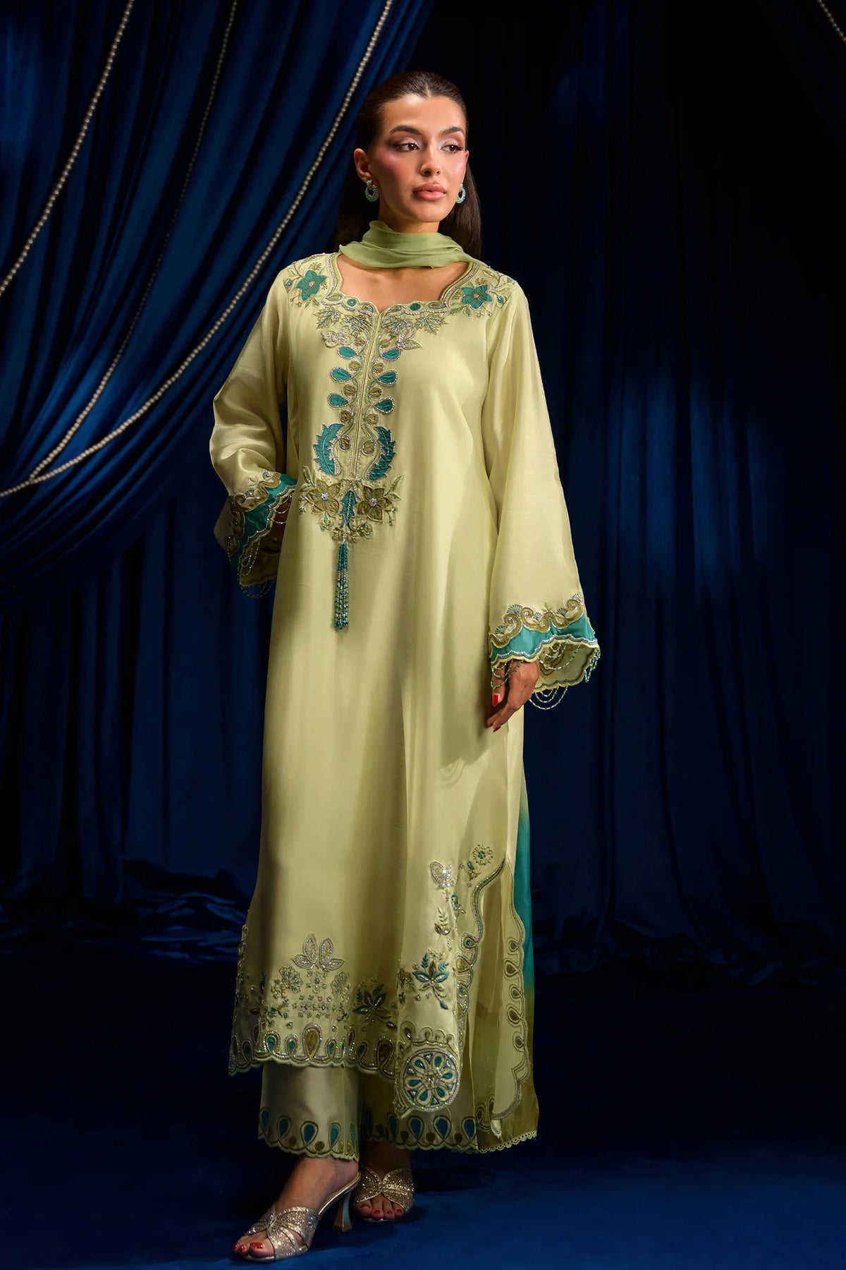 Lime Pop |  Ayra Festive Formals '26 | Flairs Studio