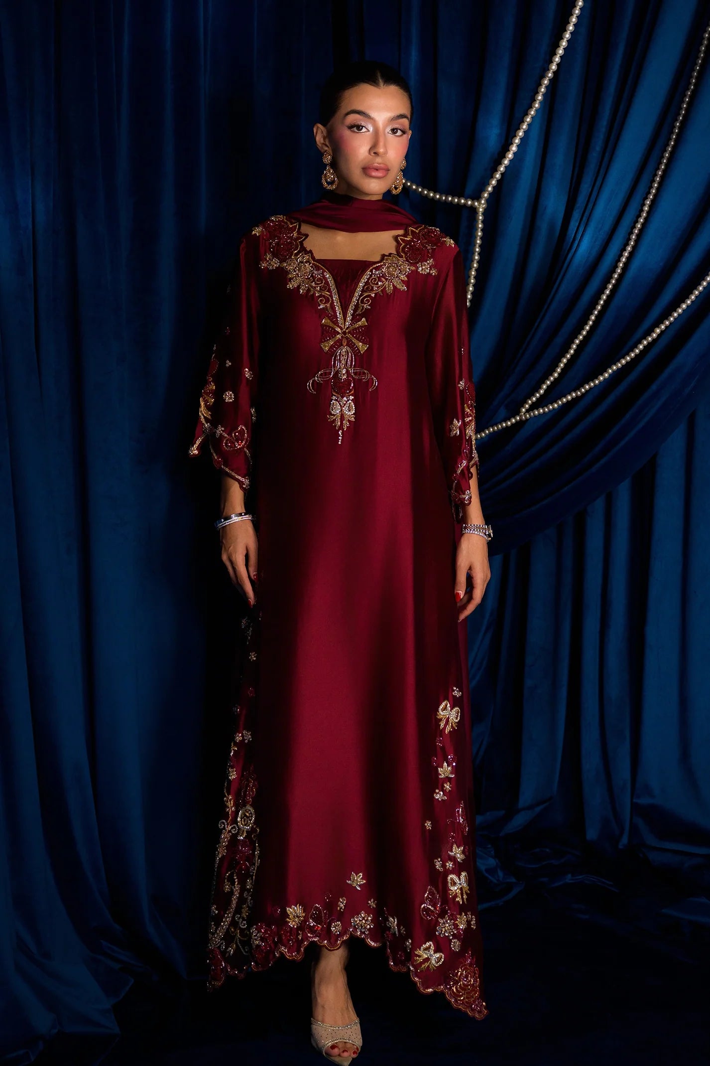 Pomegranate Punch |  Ayra Festive Formals '26 | Flairs Studio