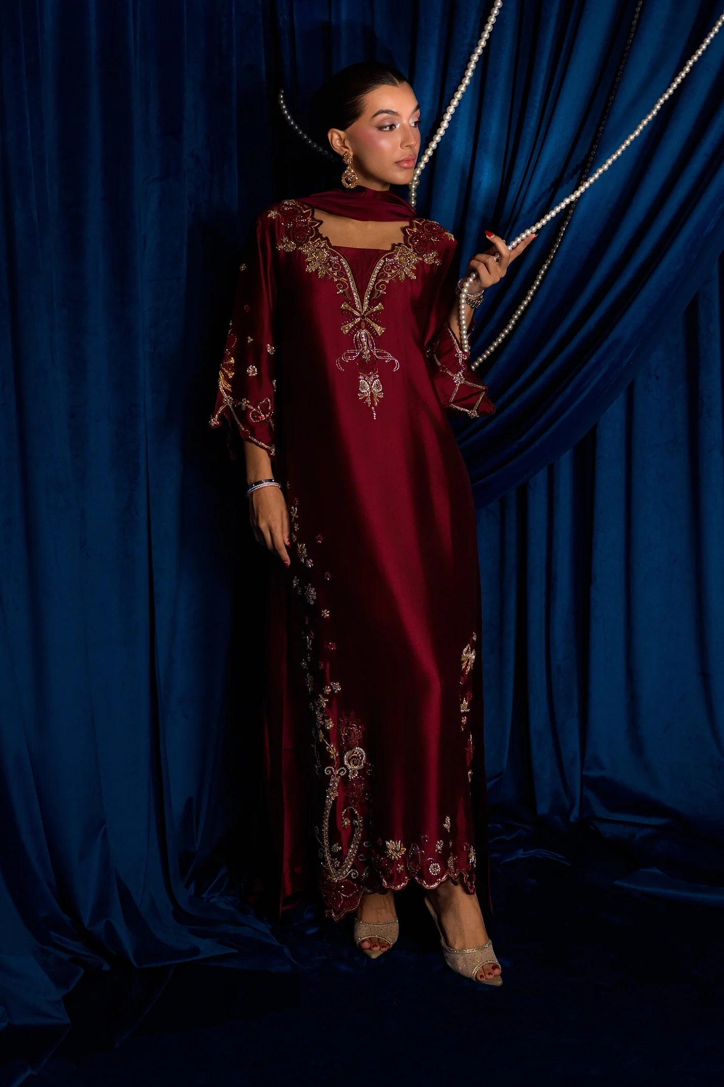 Pomegranate Punch |  Ayra Festive Formals '26 | Flairs Studio
