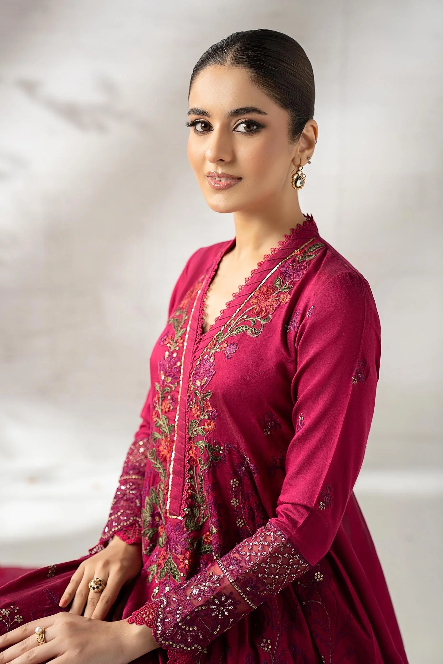 DW-W25-04-Pink | Luxury Pret | MARIA.B