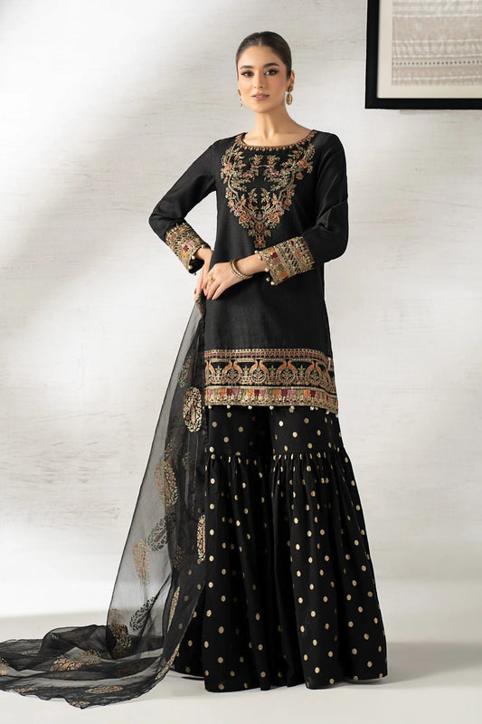 DW-W25-07-Black | Luxury Pret | MARIA.B