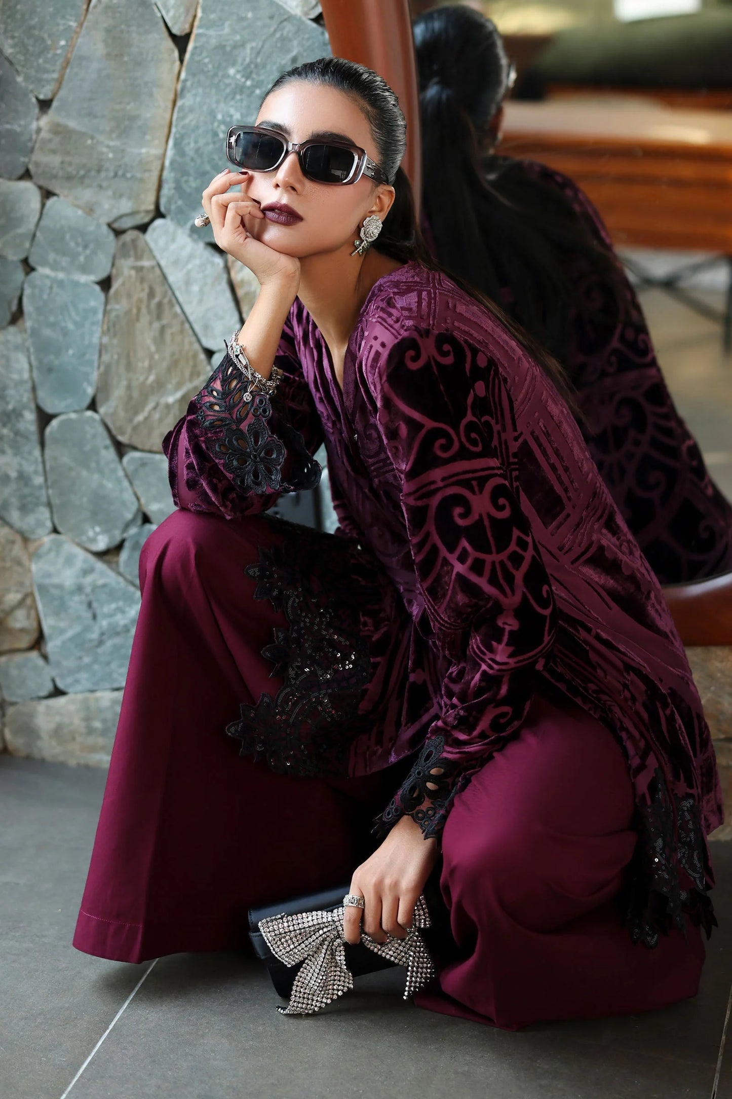 DW-W25-12-Purple | Luxury Pret | MARIA.B