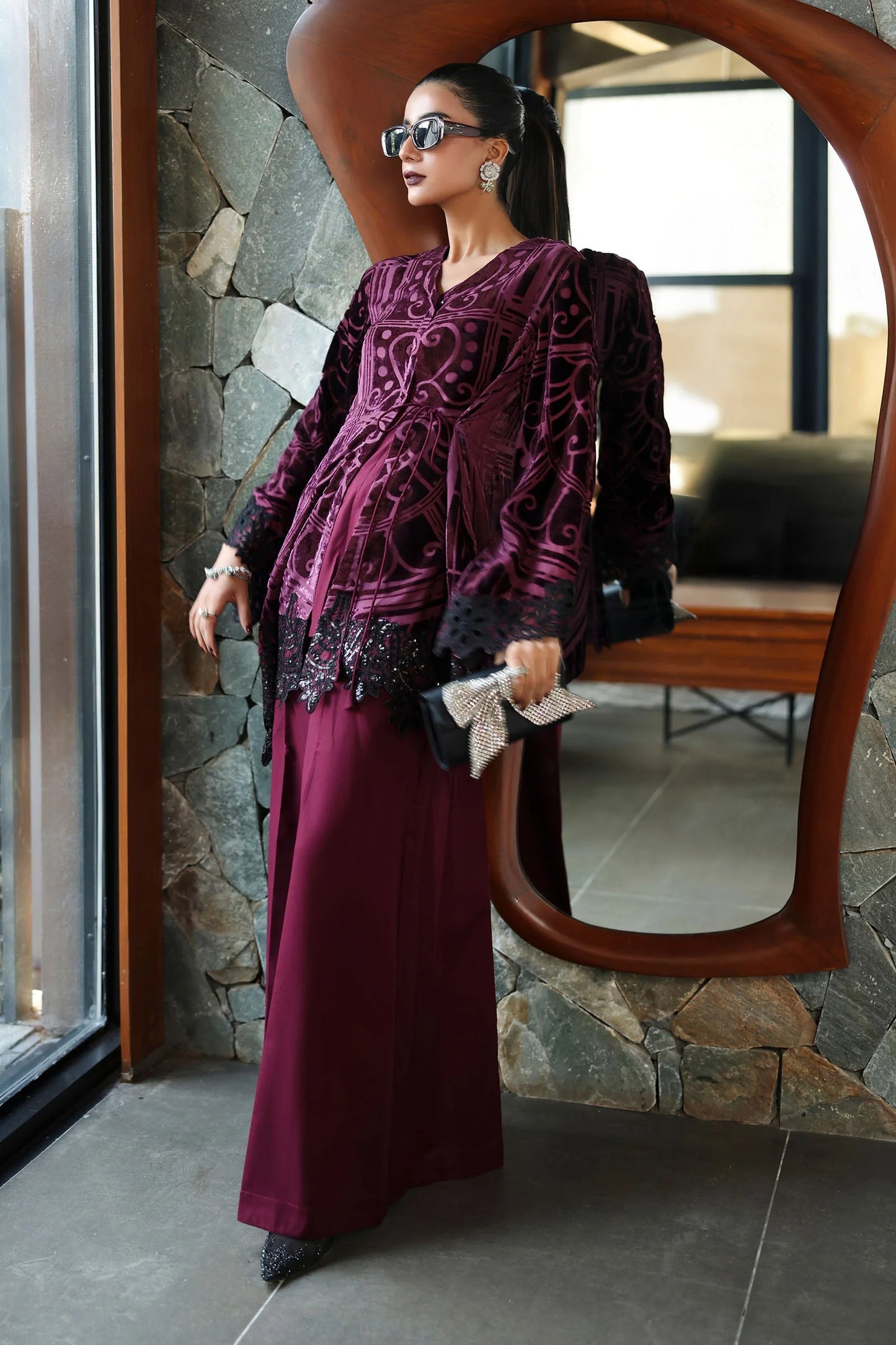 DW-W25-12-Purple | Luxury Pret | MARIA.B