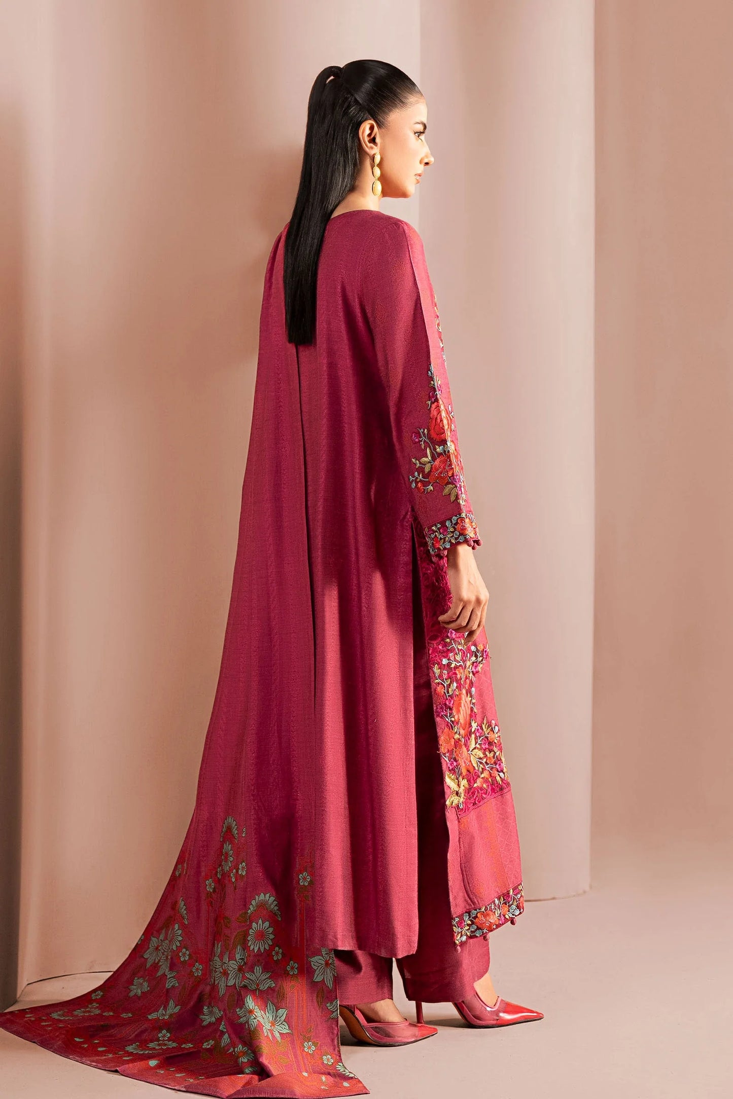 DW-W25-15-Pink | Luxury Pret | MARIA.B