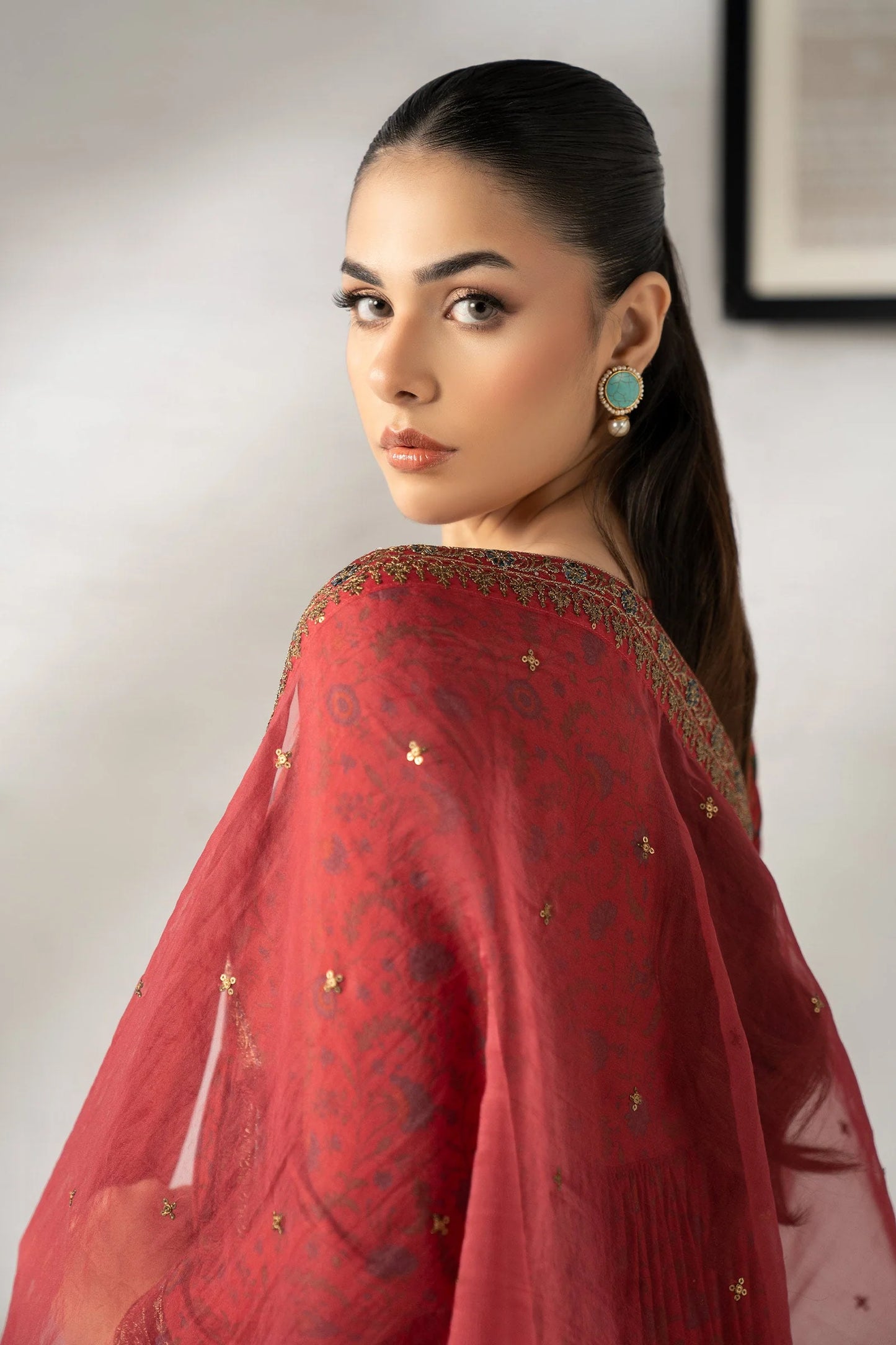 DW-W25-25-Red | Luxury Pret | MARIA.B