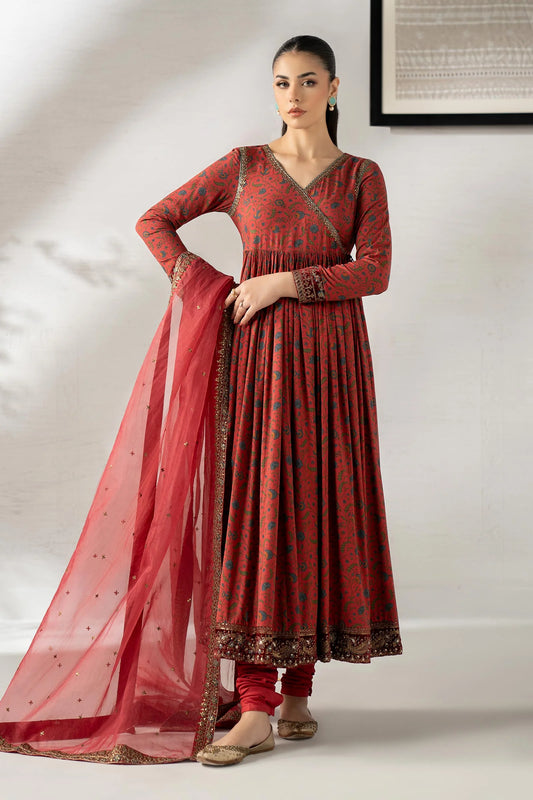 DW-W25-25-Red | Luxury Pret | MARIA.B