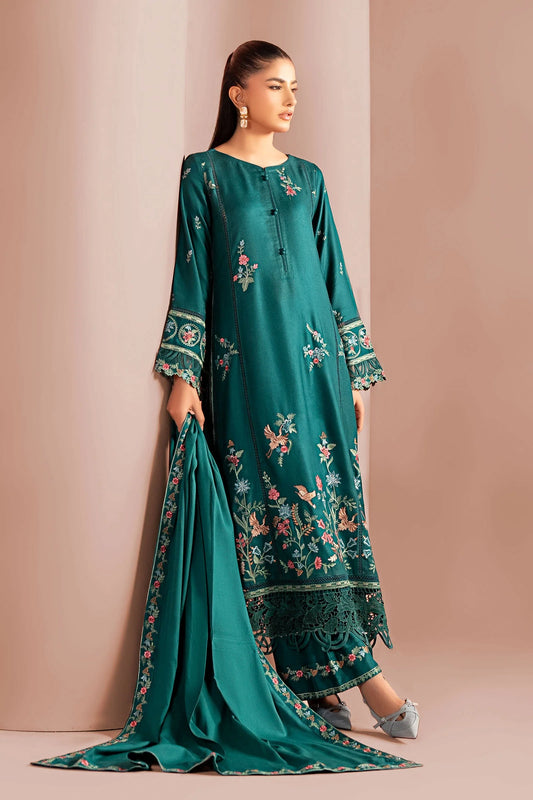 DW-W25-26-Green | Luxury Pret | MARIA.B