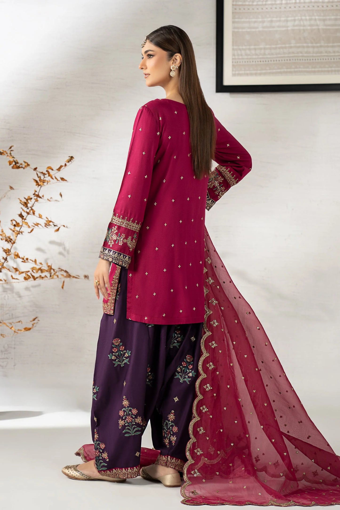 DW-W25-27-Pink | Luxury Pret | MARIA.B