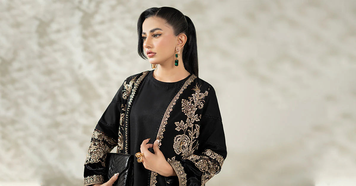 DW-W25-43-Black | Luxury Pret | MARIA.B