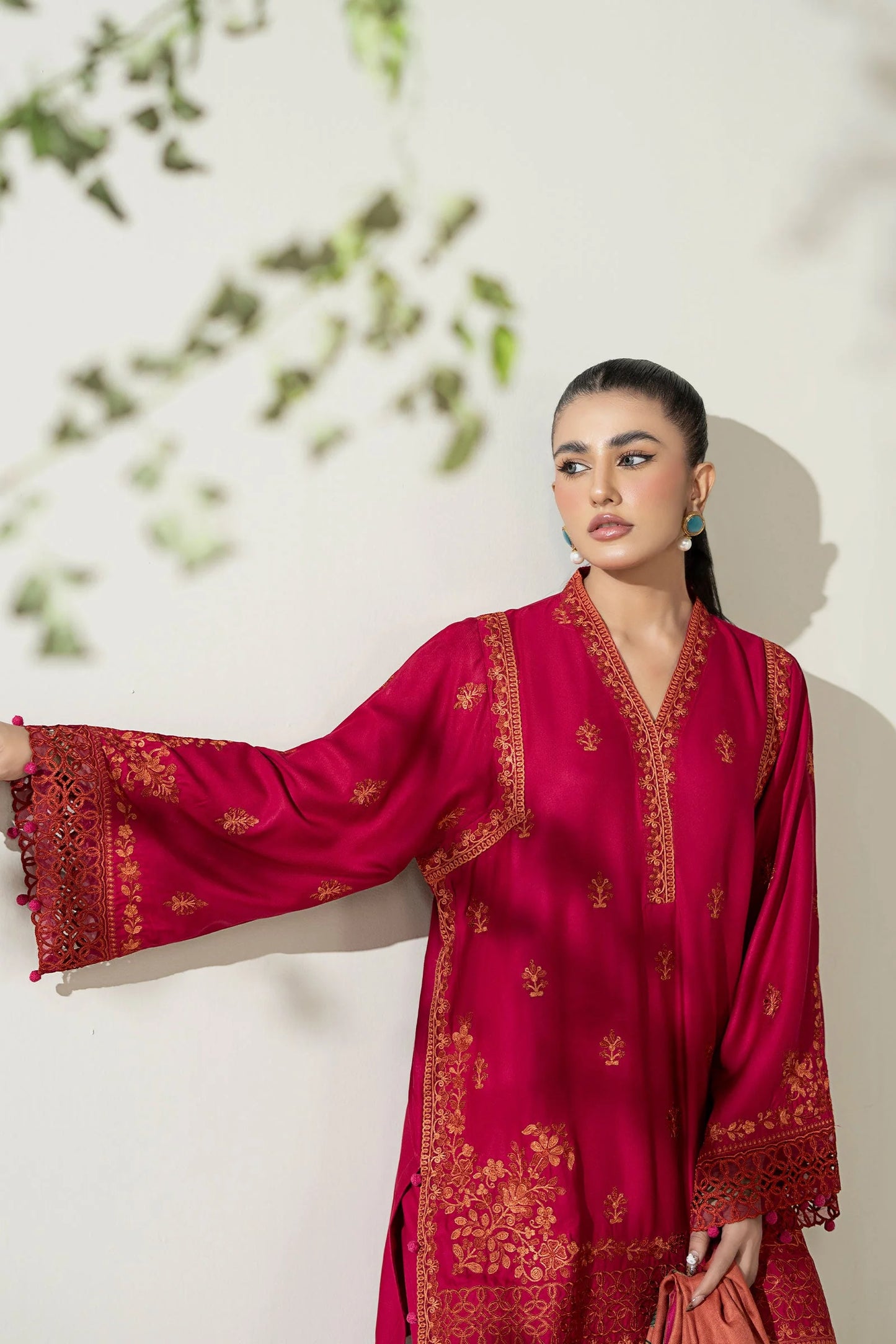 DW-W25-46-Hot Pink | Luxury Pret | MARIA.B