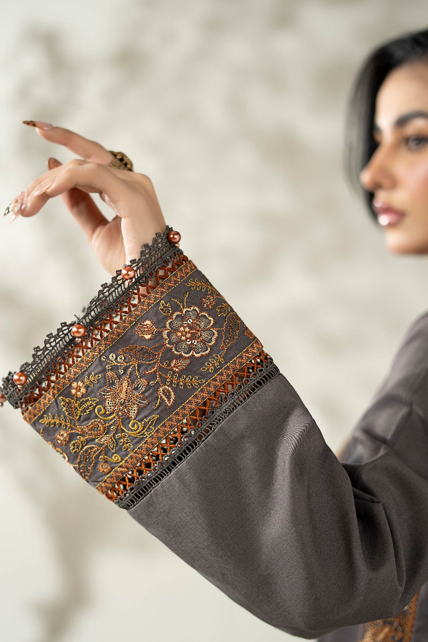 DW-W25-49-Grey | Luxury Pret | MARIA.B