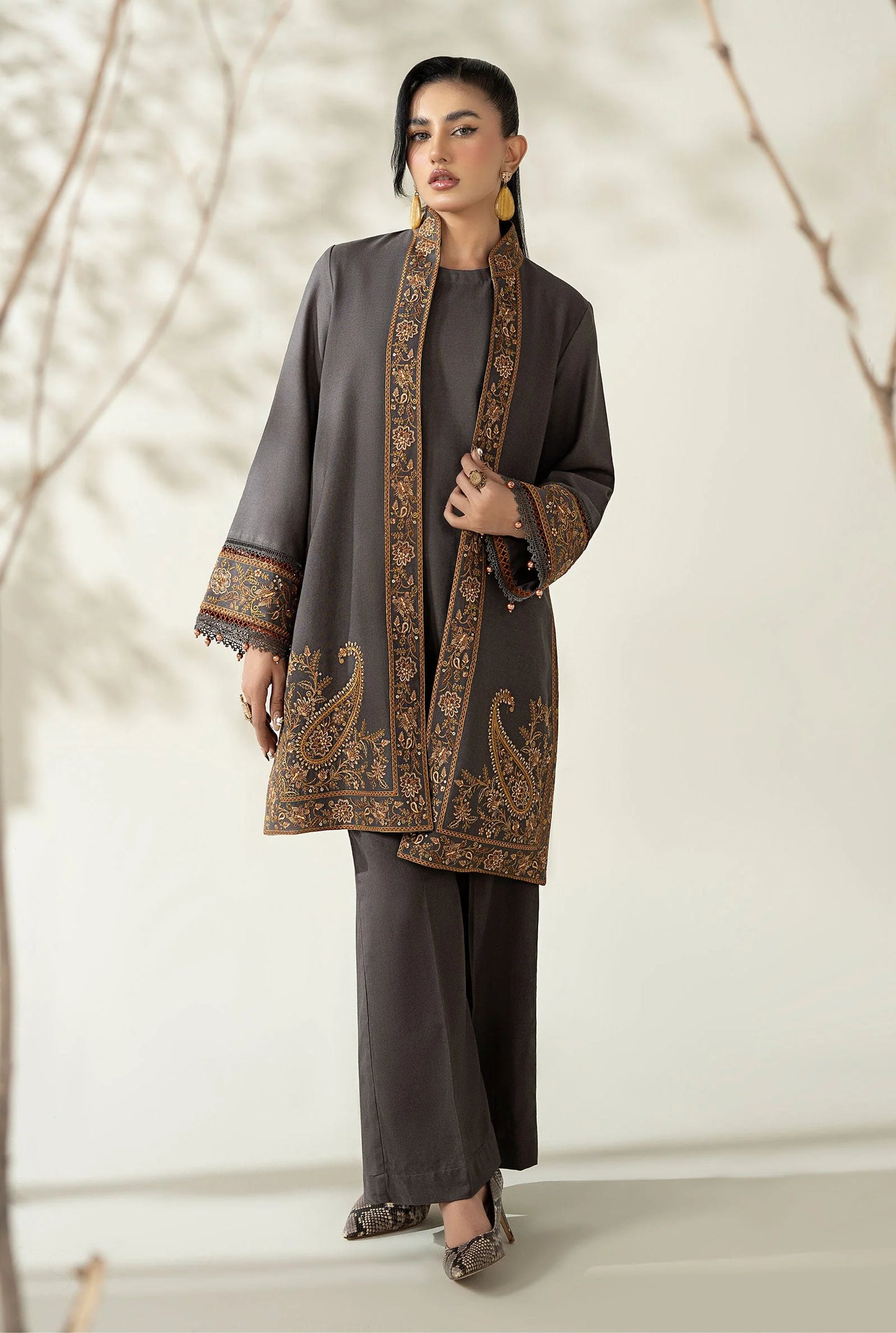 DW-W25-49-Grey | Luxury Pret | MARIA.B