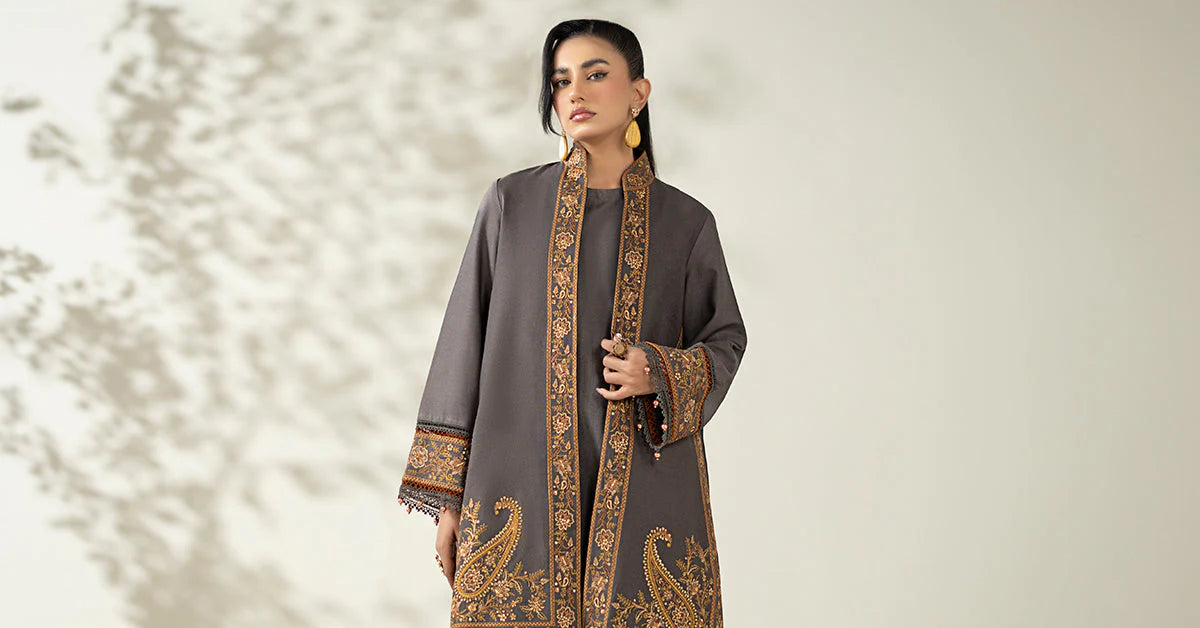 DW-W25-49-Grey | Luxury Pret | MARIA.B