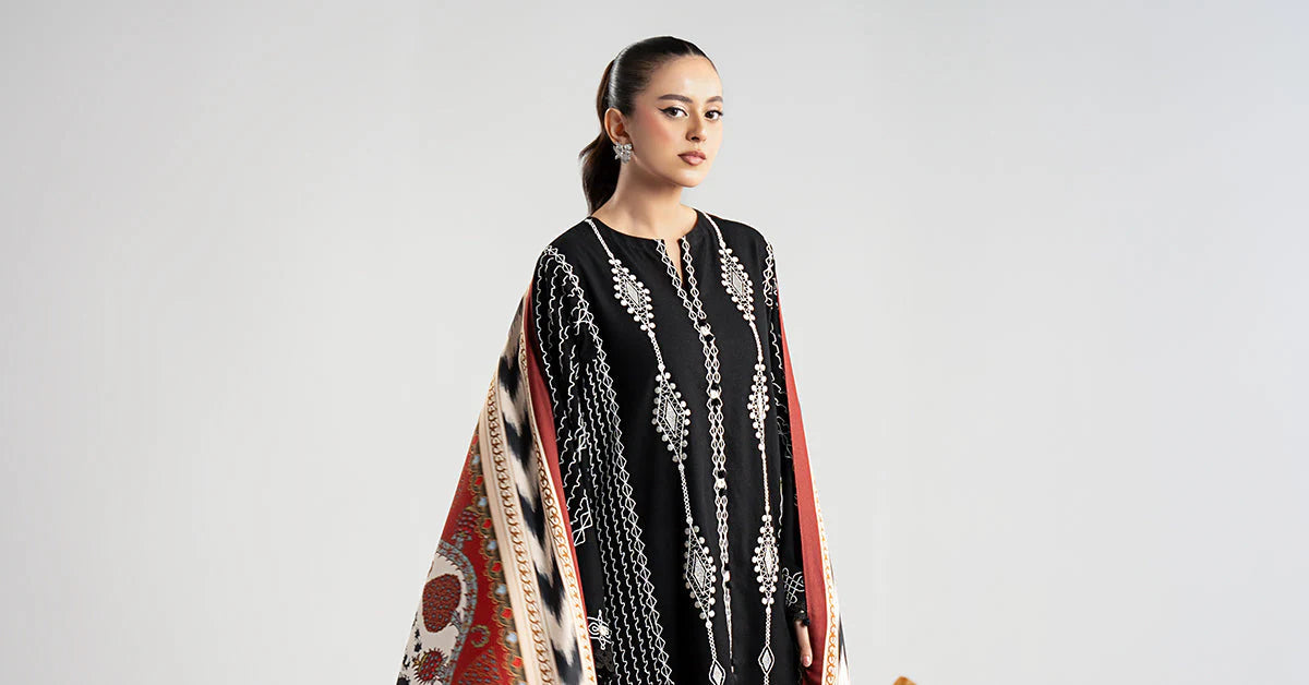 DW-W25-51-Black | Luxury Pret | MARIA.B