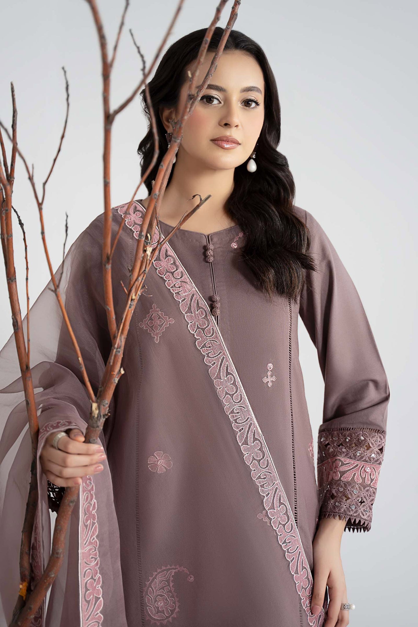 DW-W25-54-Peachy Pink | Luxury Pret | MARIA.B