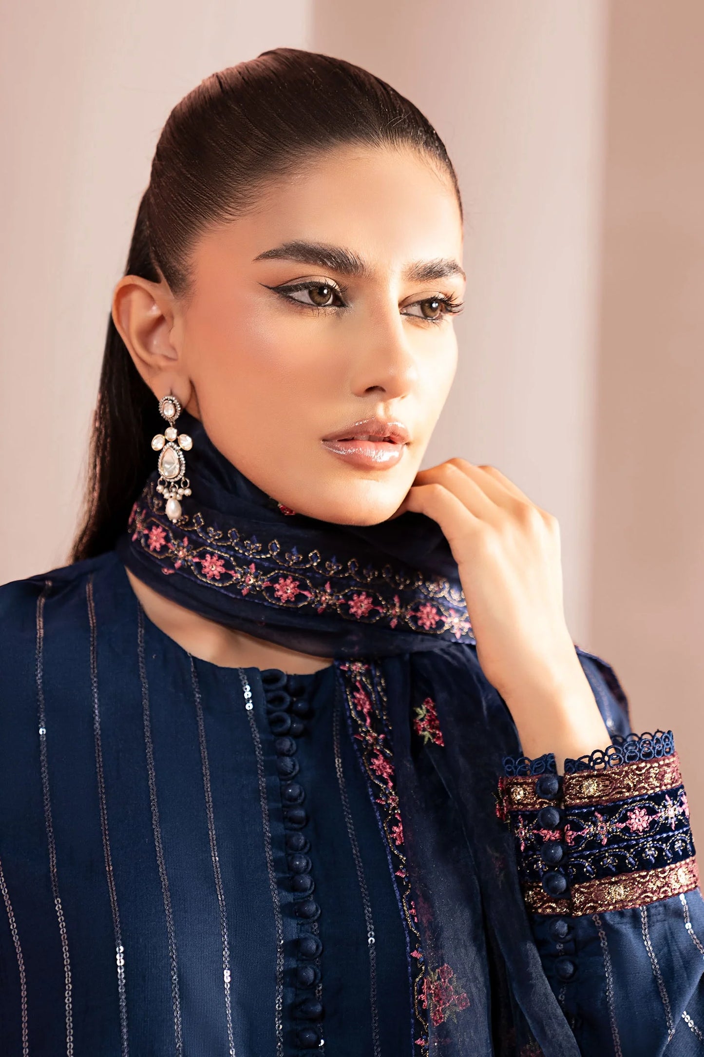 DW-W25-63-Blue | Luxury Pret | MARIA.B