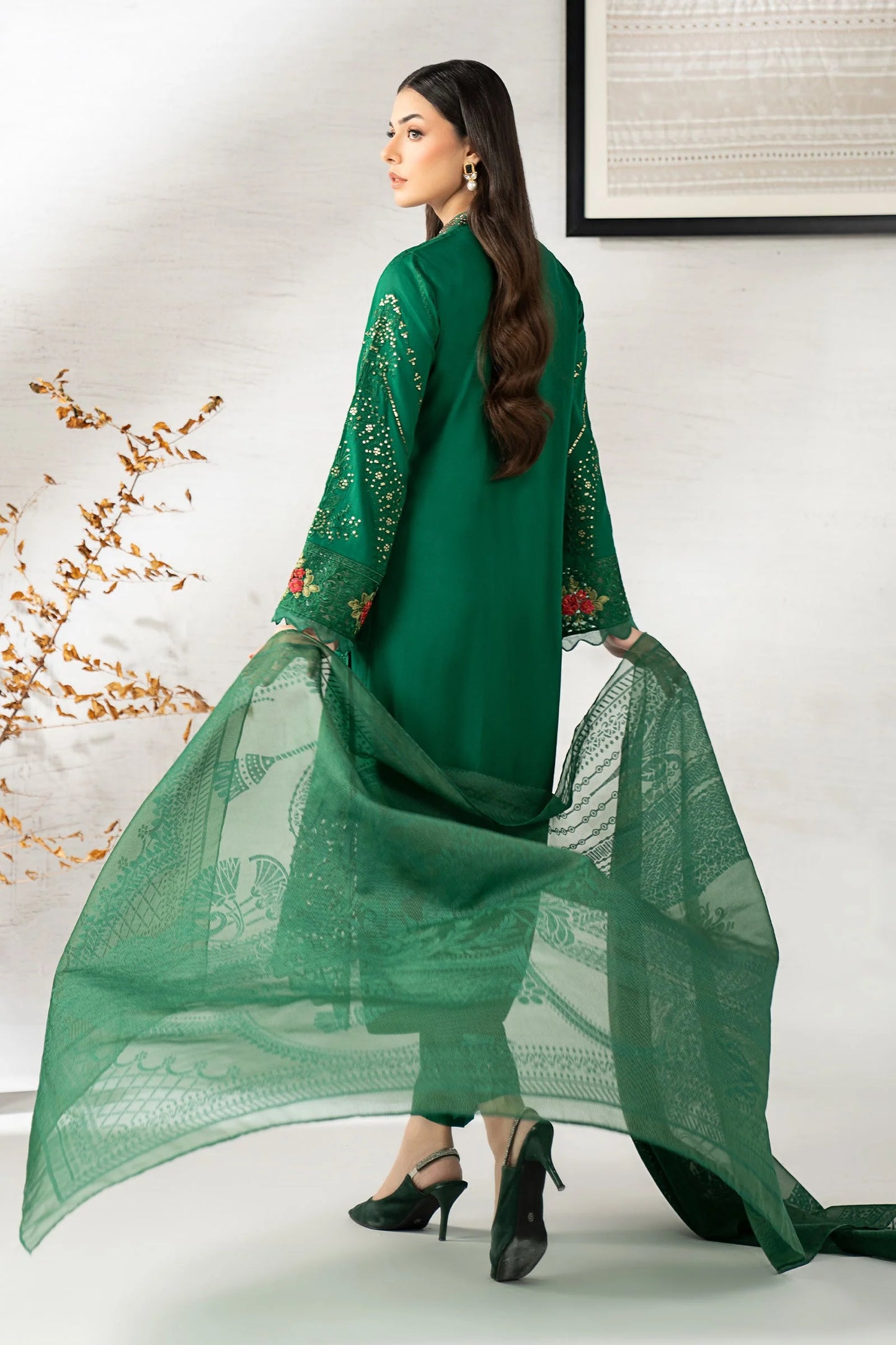 DW-W25-74-Green | Luxury Pret | MARIA.B